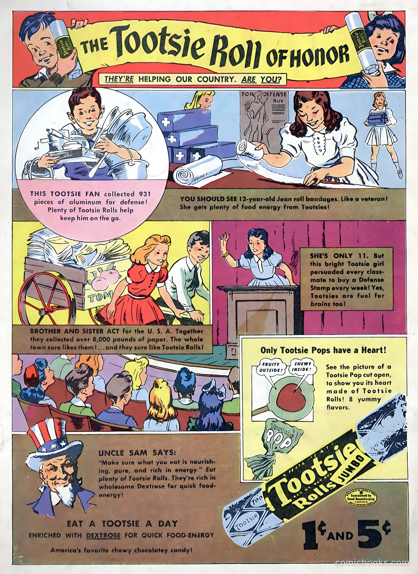 Smash Comics #35 (1942) — page 68 of 68