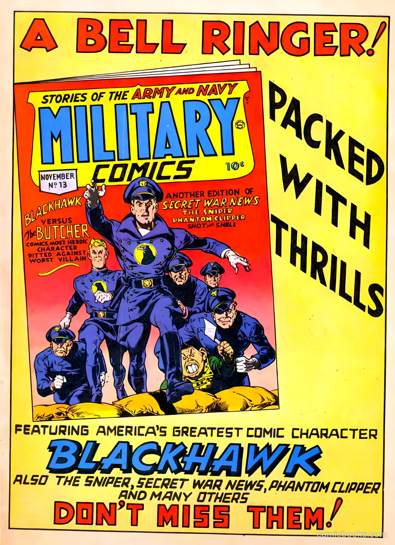 Smash Comics #36 (1942) — page 3 of 68