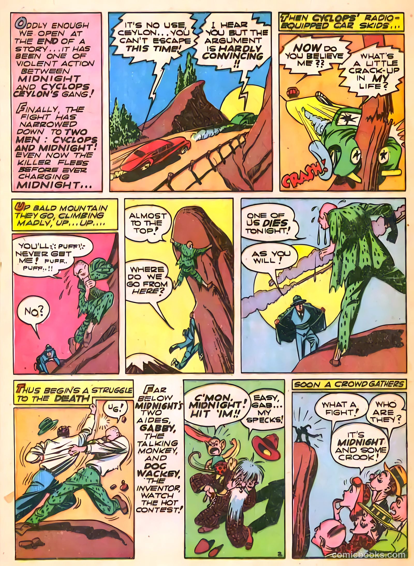 Smash Comics #36 (1942) — page 6 of 68