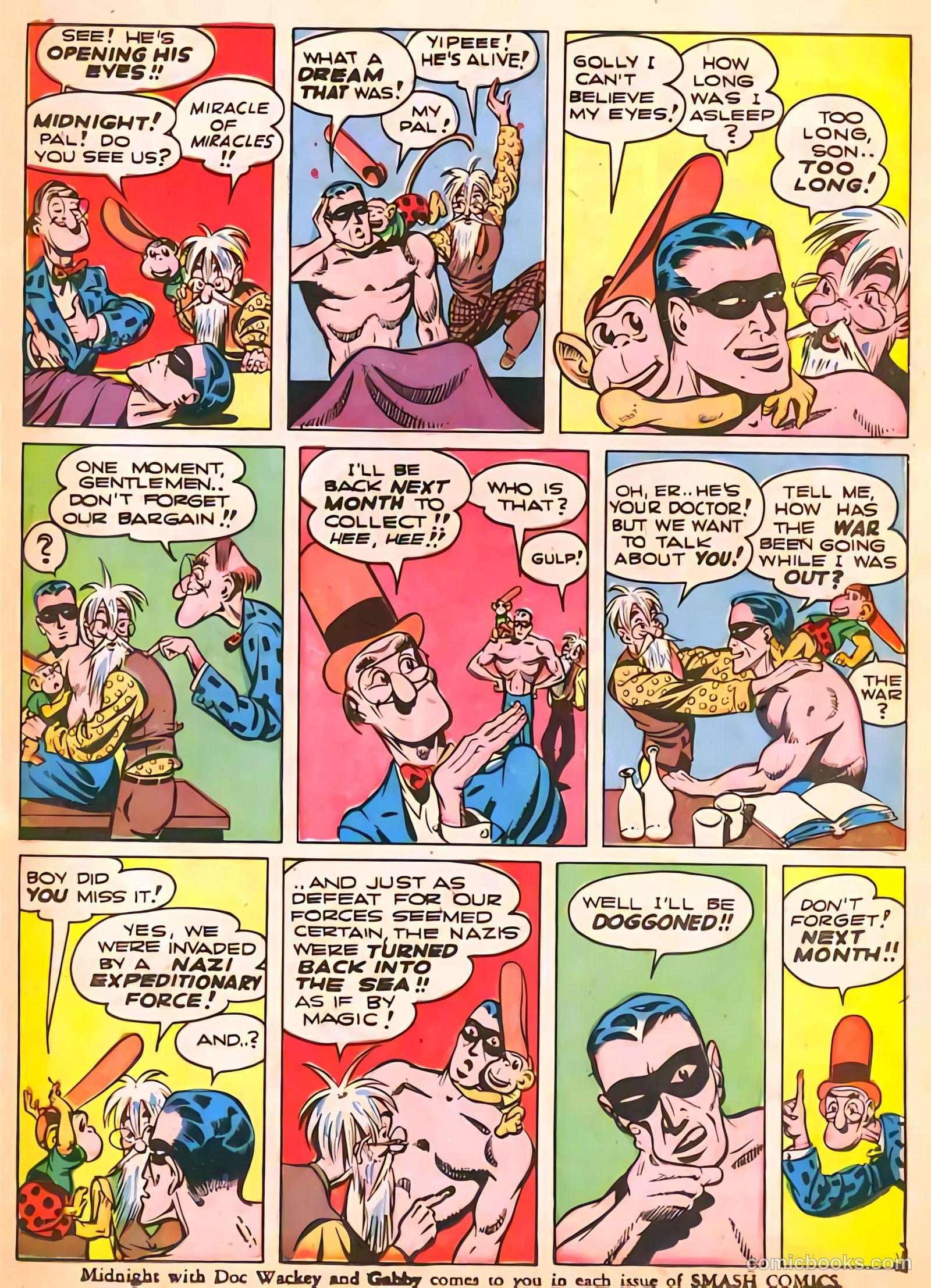 Smash Comics #36 (1942) — page 13 of 68