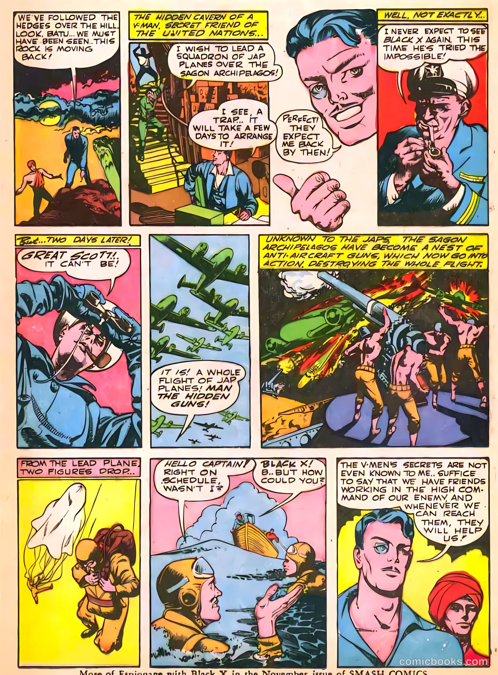 Smash Comics #36 (1942) — page 19 of 68
