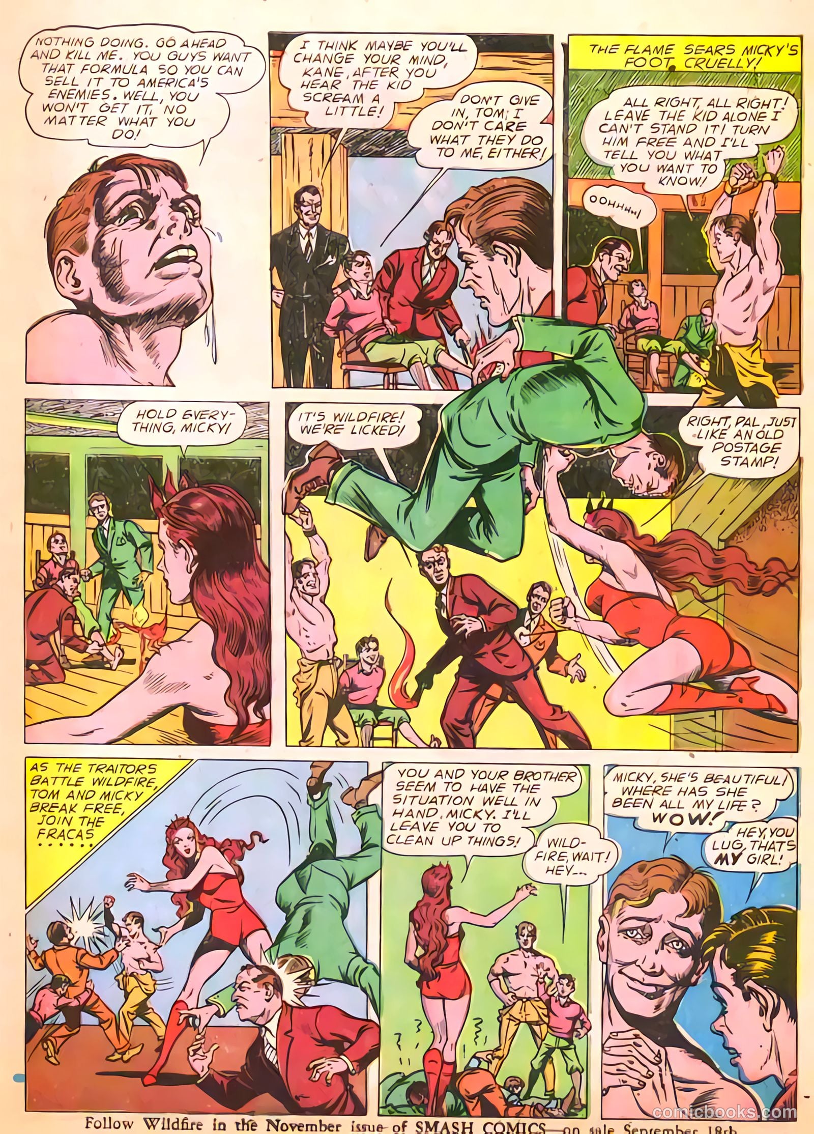 Smash Comics #36 (1942) — page 25 of 68