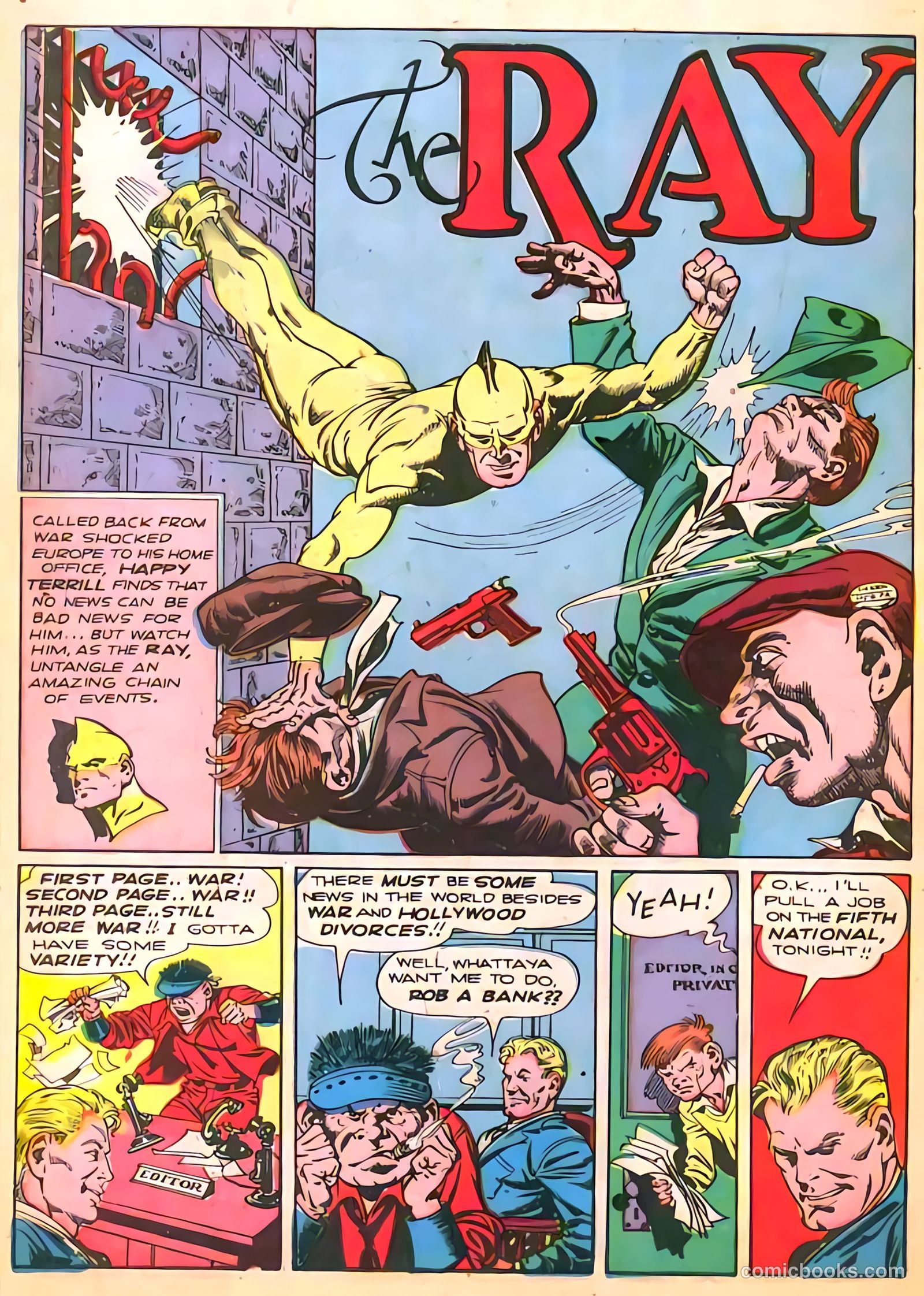 Smash Comics #36 (1942) — page 36 of 68