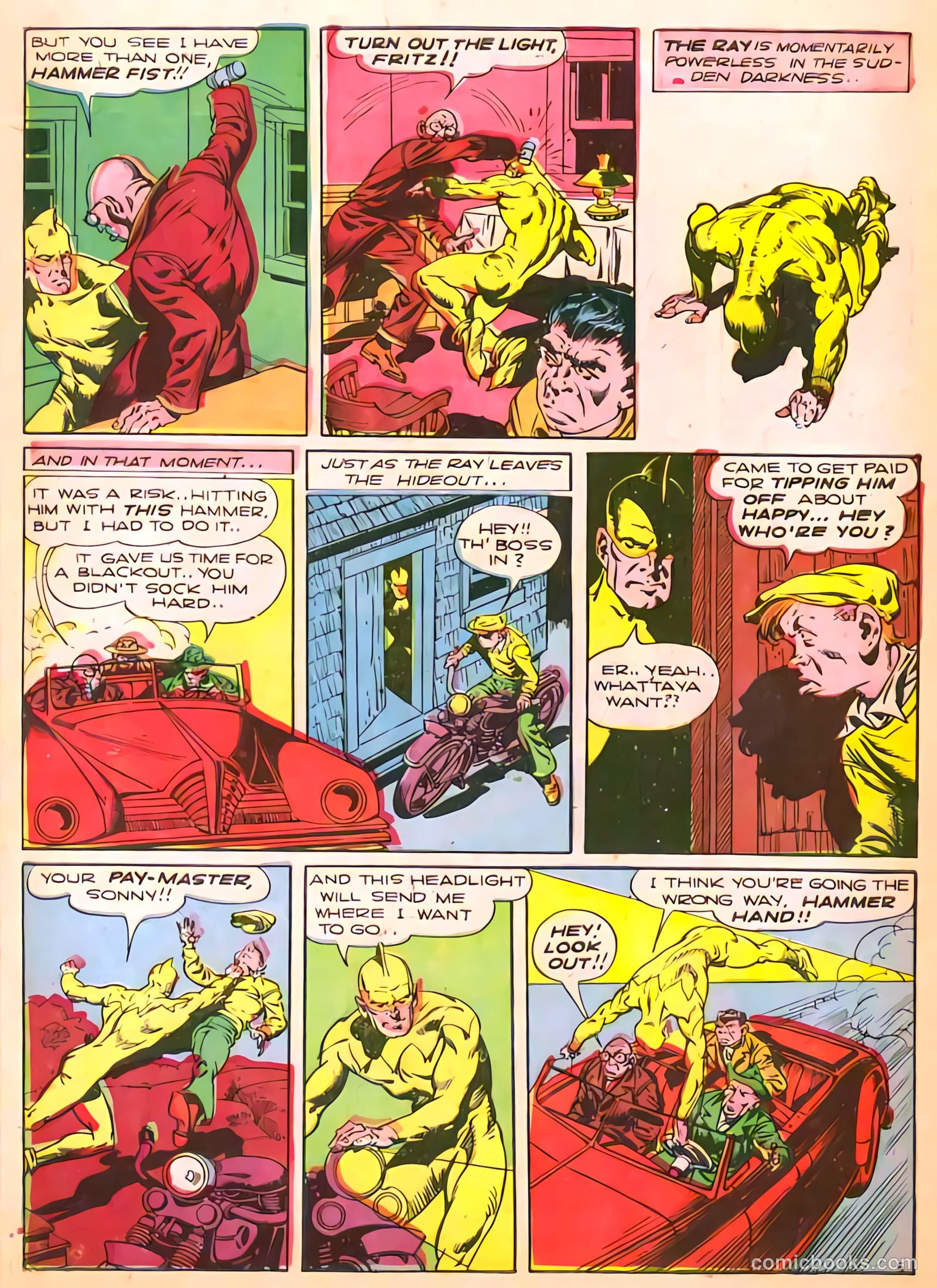 Smash Comics #36 (1942) — page 40 of 68