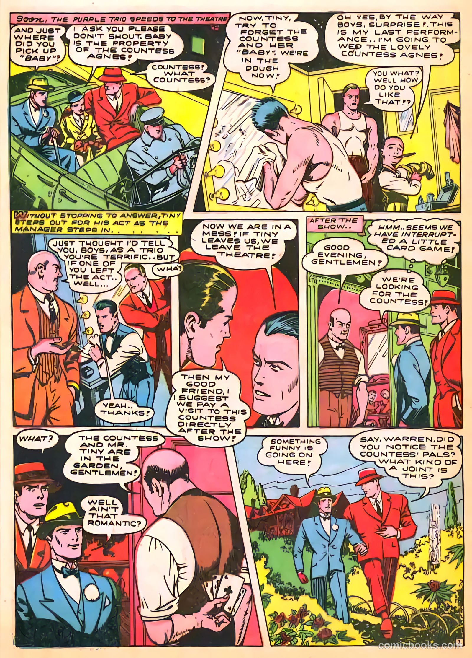 Smash Comics #36 (1942) — page 50 of 68