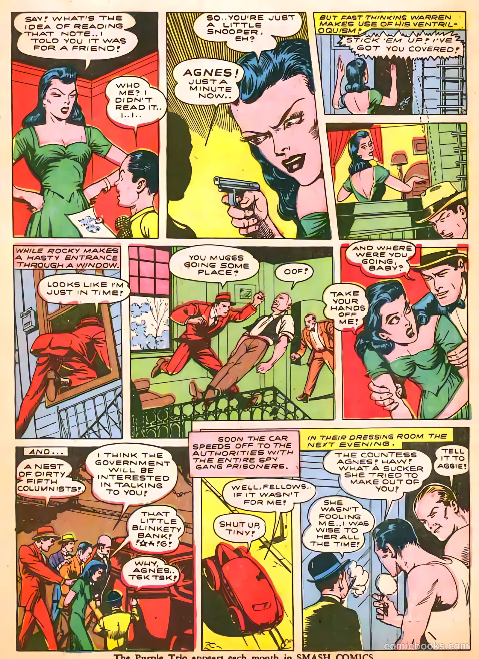 Smash Comics #36 (1942) — page 53 of 68