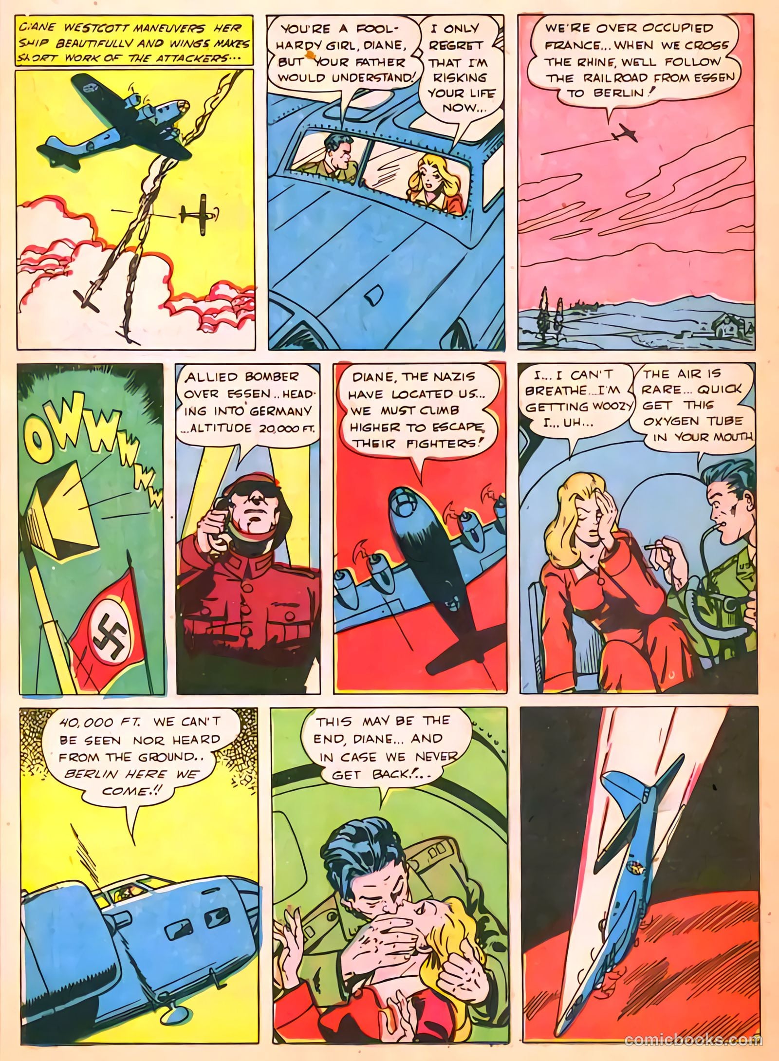 Smash Comics #36 (1942) — page 60 of 68