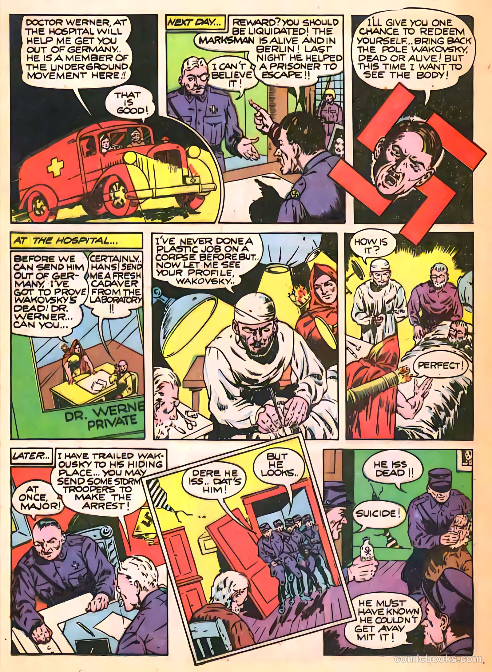 Smash Comics #36 (1942) — page 66 of 68