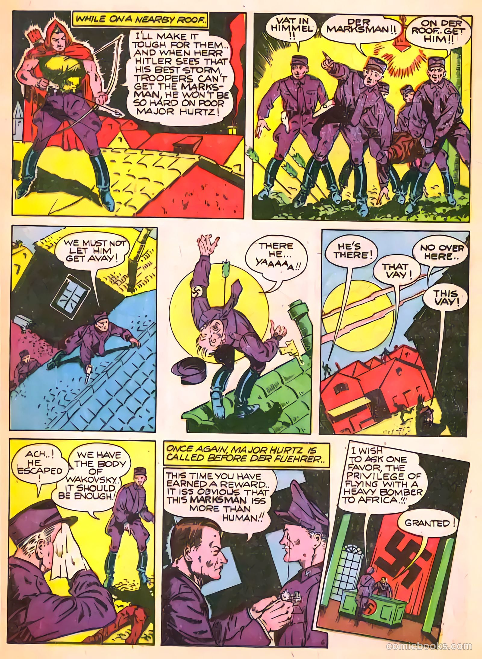 Smash Comics #36 (1942) — page 67 of 68
