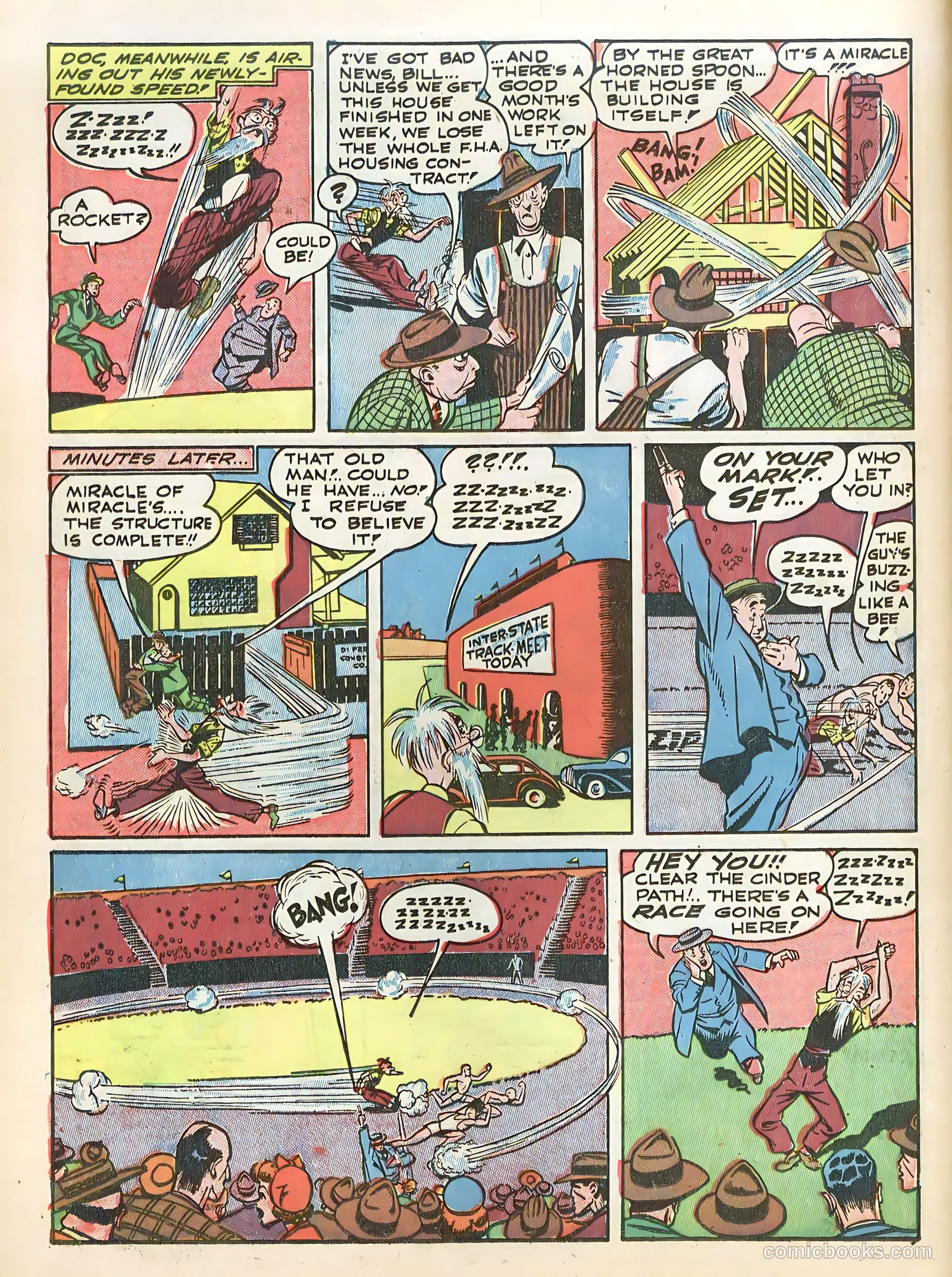 Smash Comics #37 (1942) — page 6 of 67