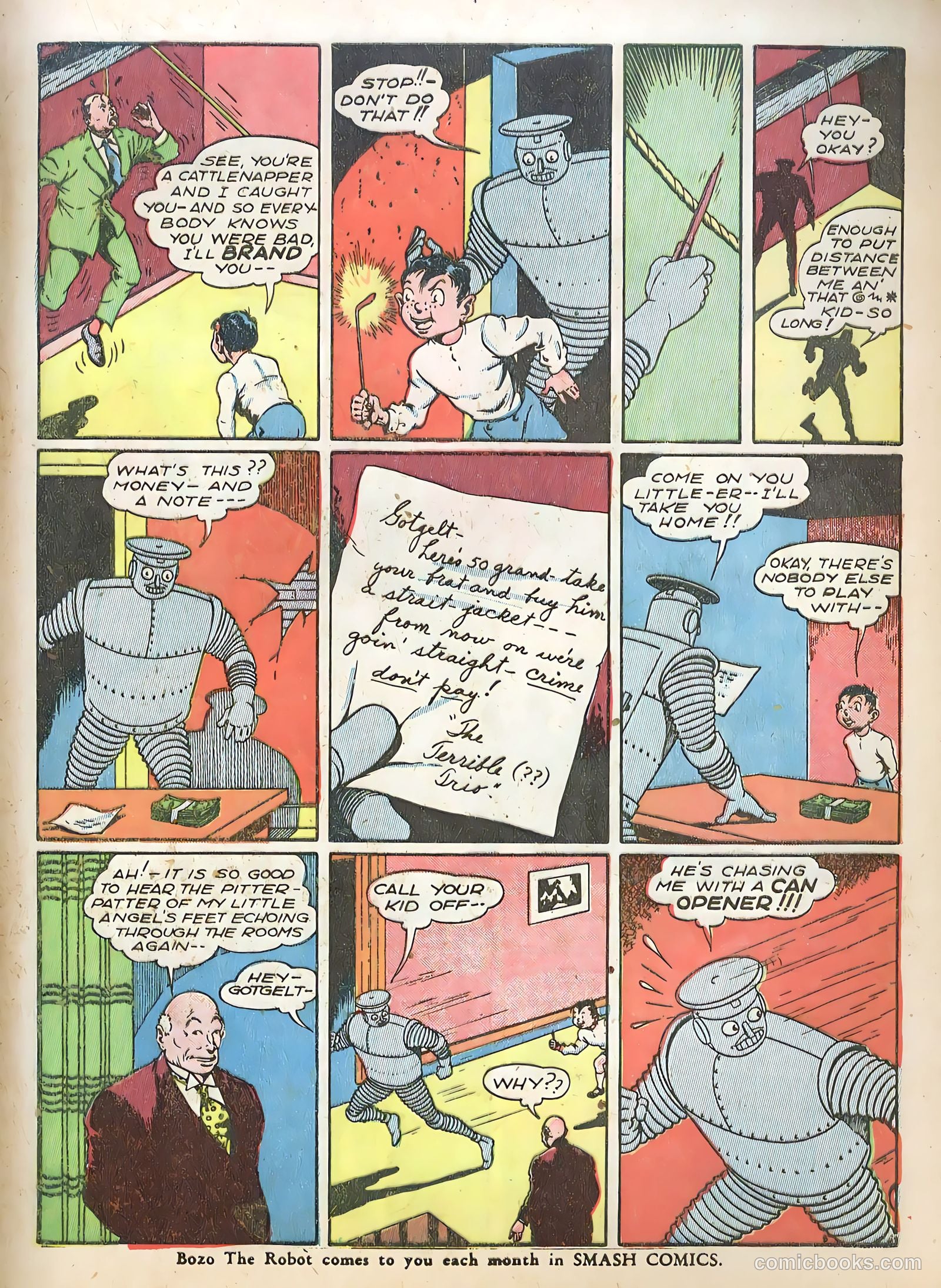 Smash Comics #37 (1942) — page 33 of 67