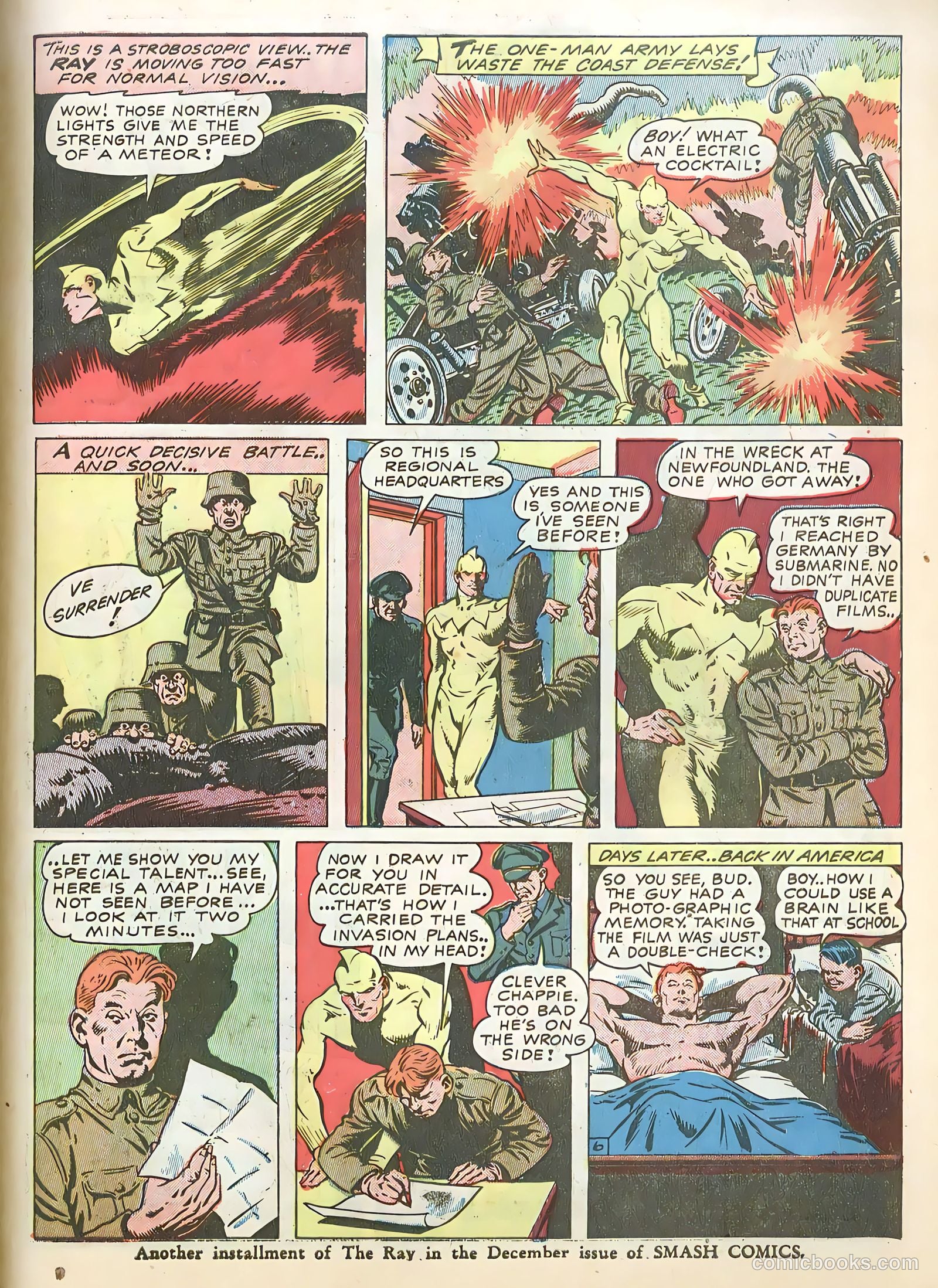 Smash Comics #37 (1942) — page 39 of 67