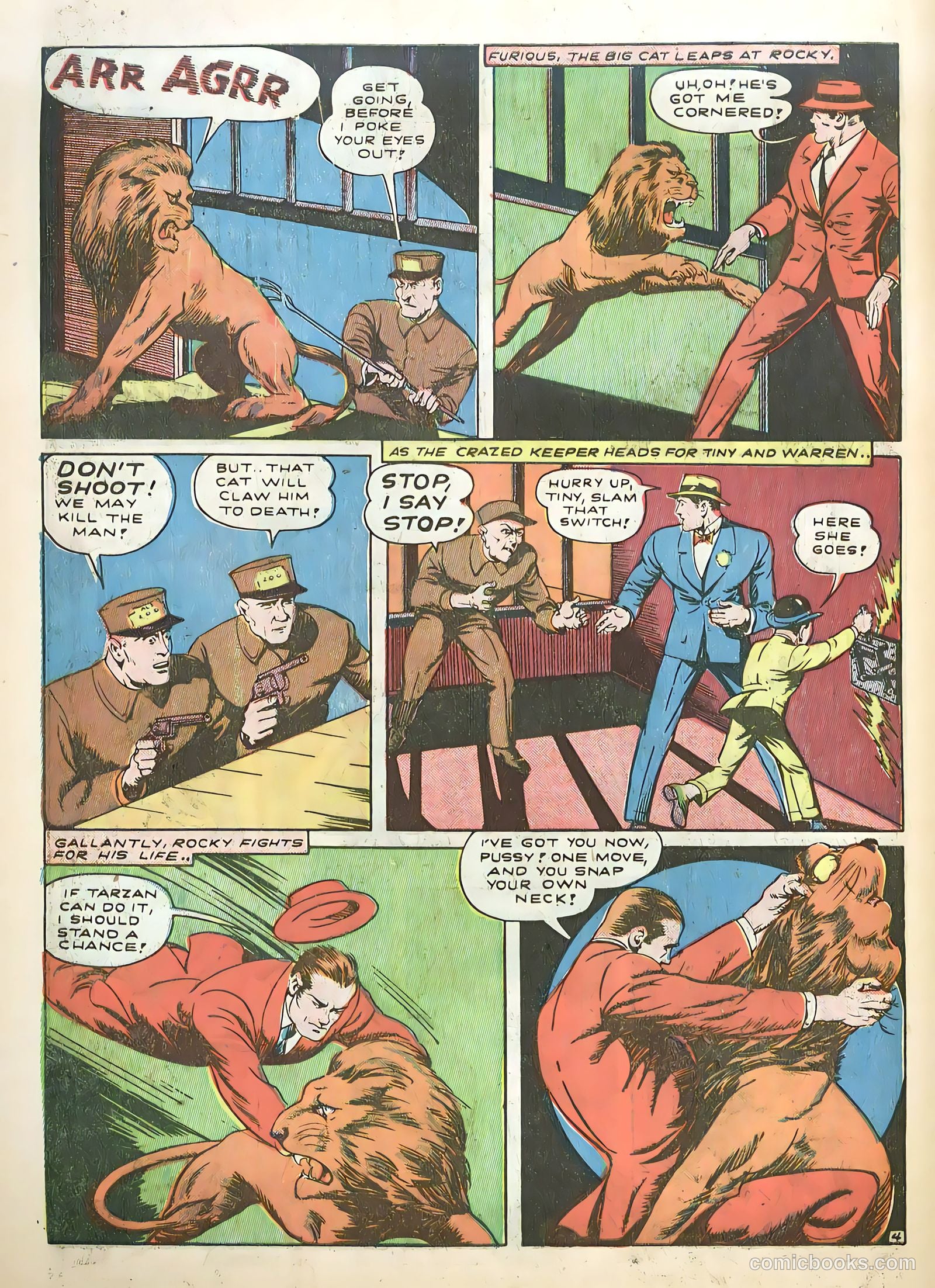 Smash Comics #37 (1942) — page 50 of 67