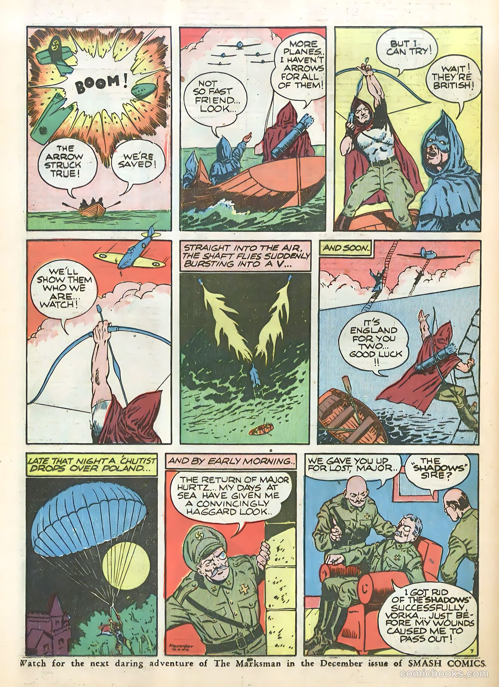 Smash Comics #37 (1942) — page 65 of 67