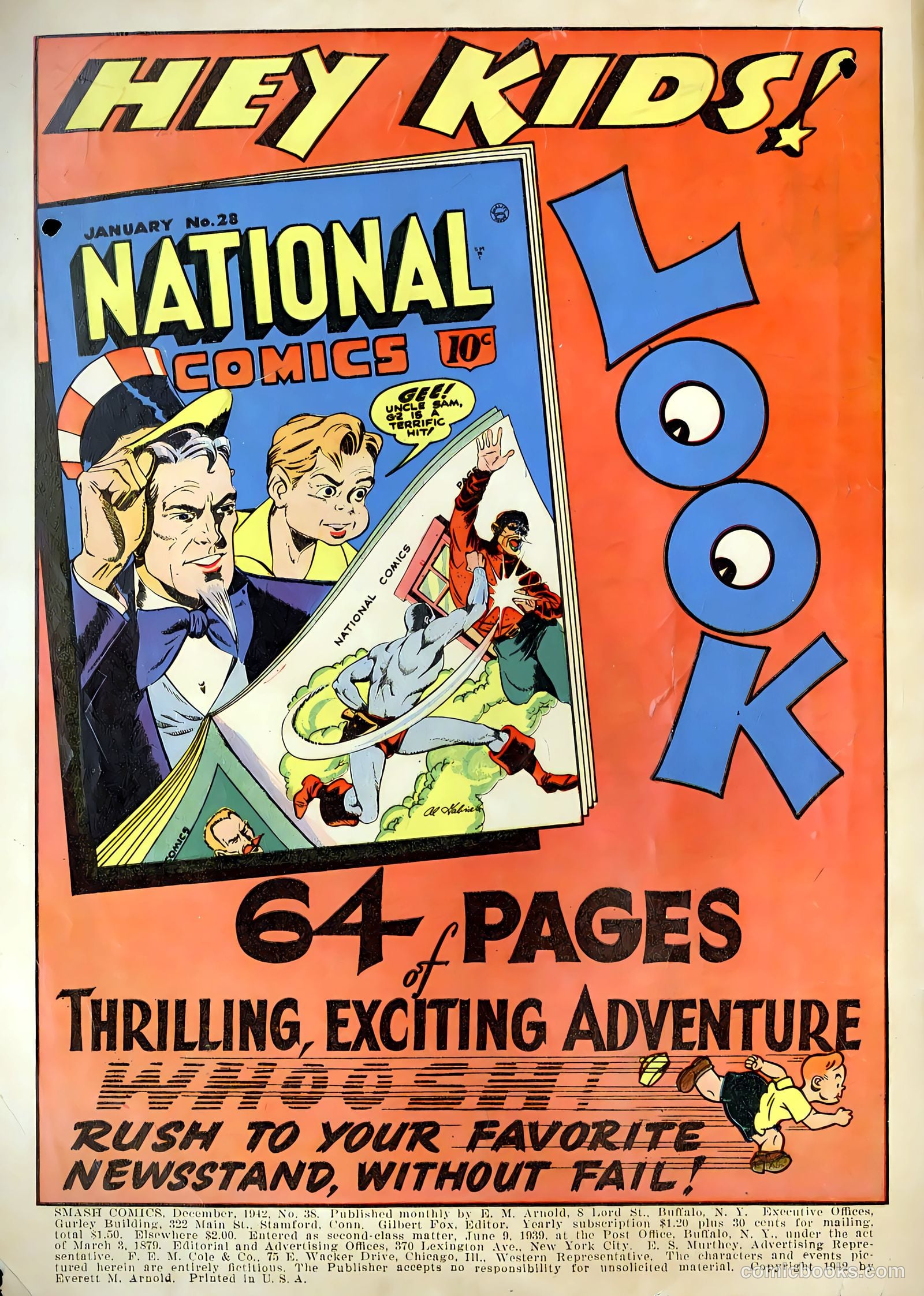 Smash Comics #38 (1942) — page 2 of 68