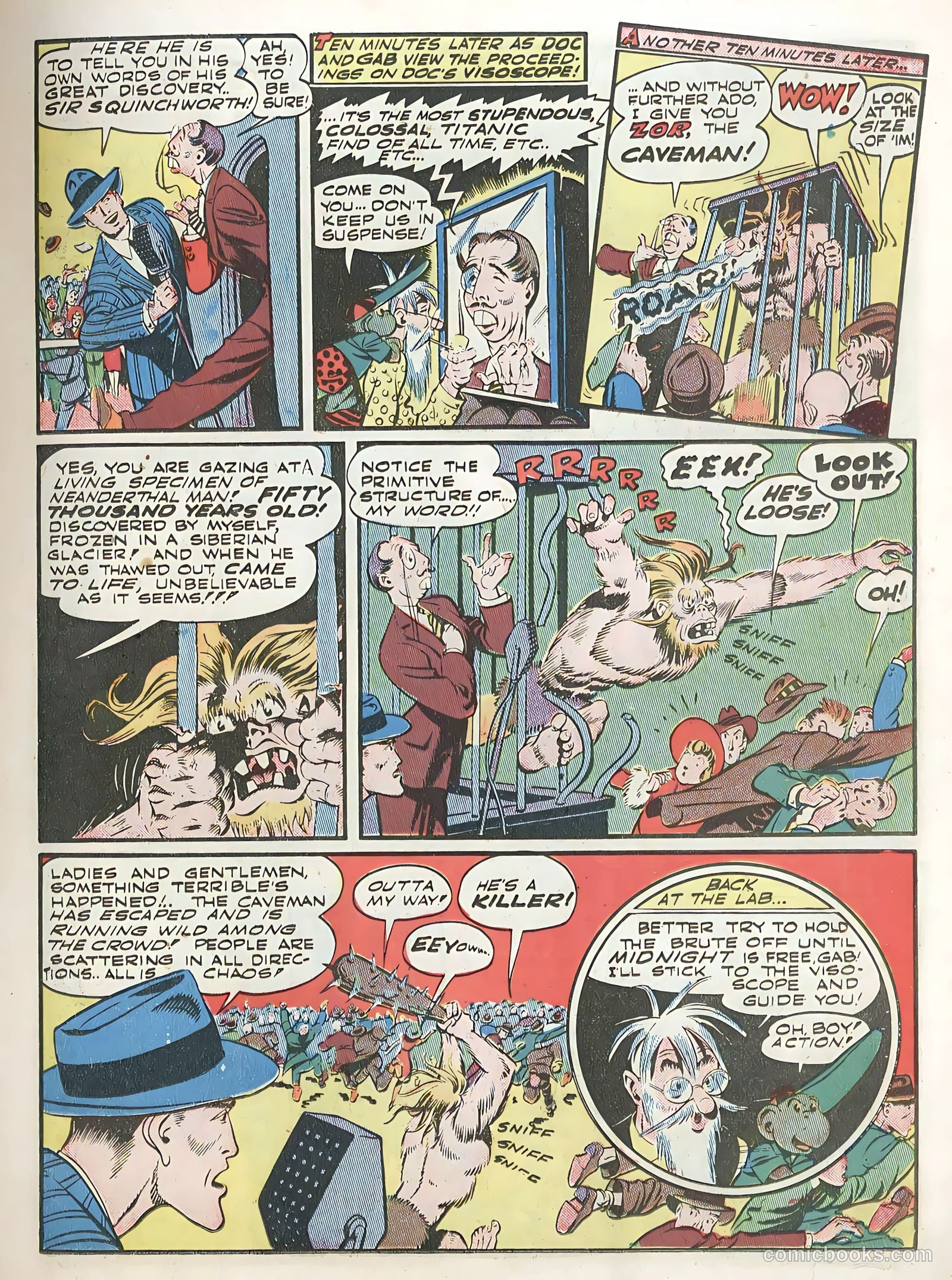 Smash Comics #38 (1942) — page 5 of 68