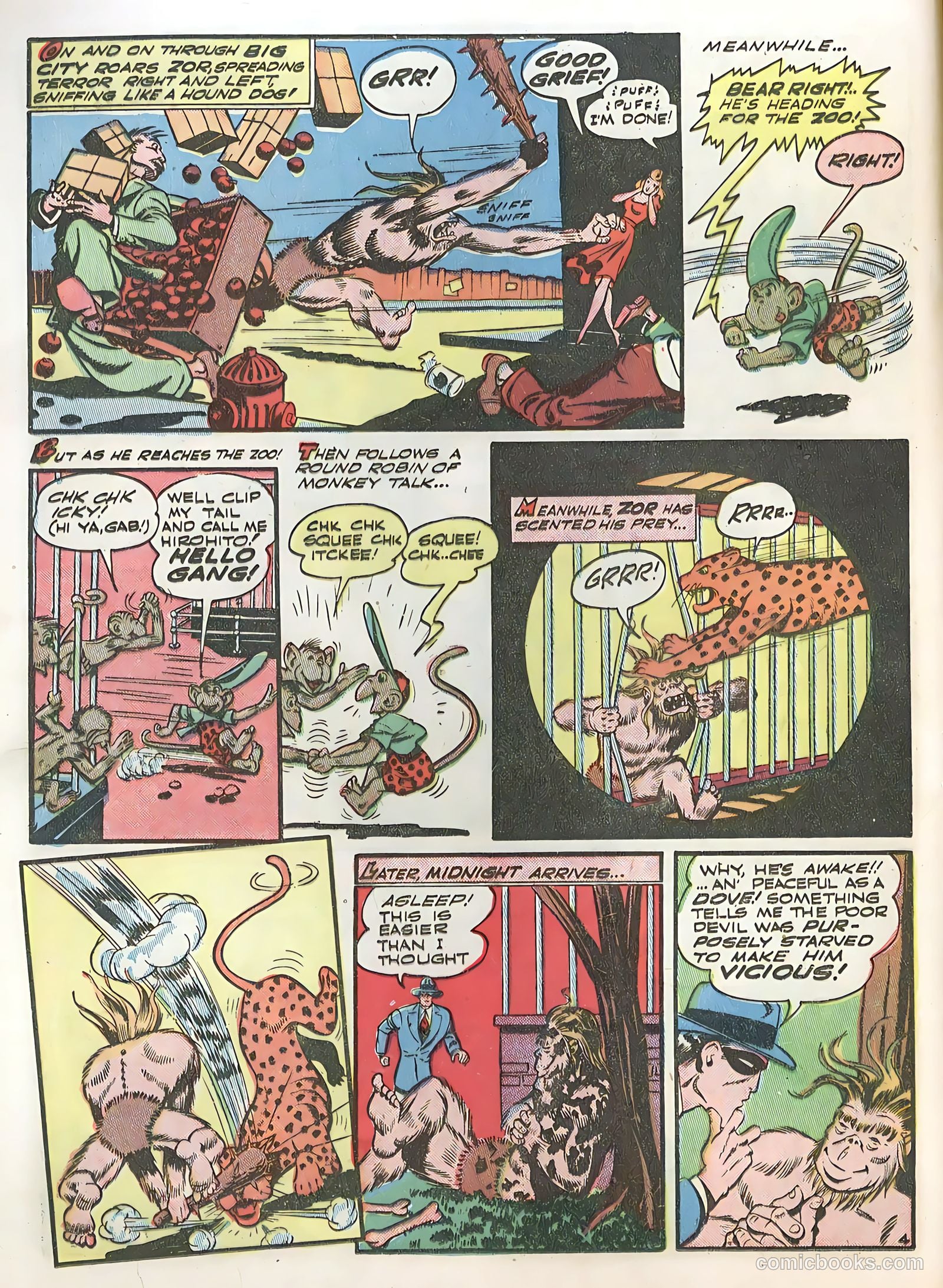 Smash Comics #38 (1942) — page 6 of 68