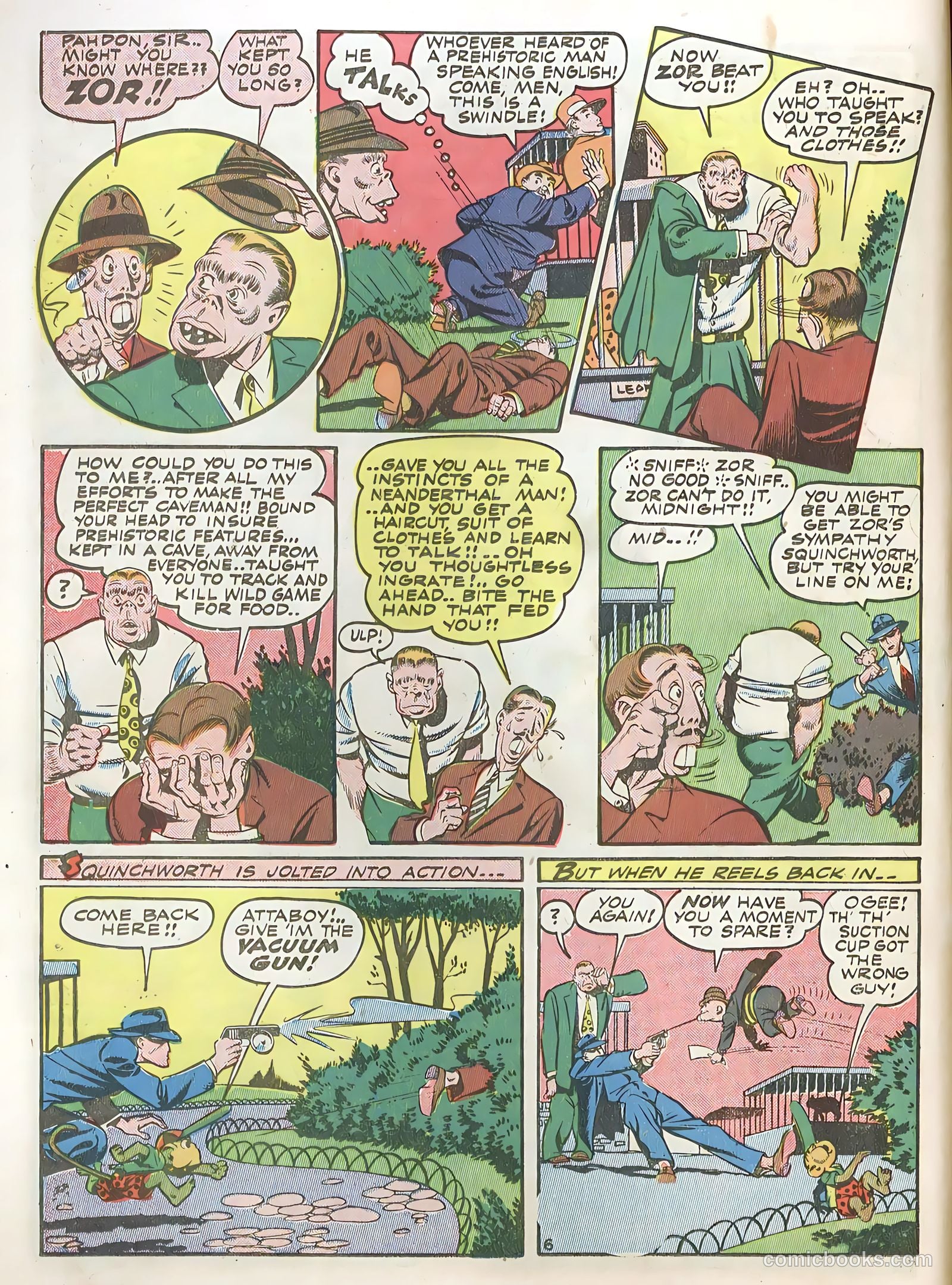 Smash Comics #38 (1942) — page 8 of 68
