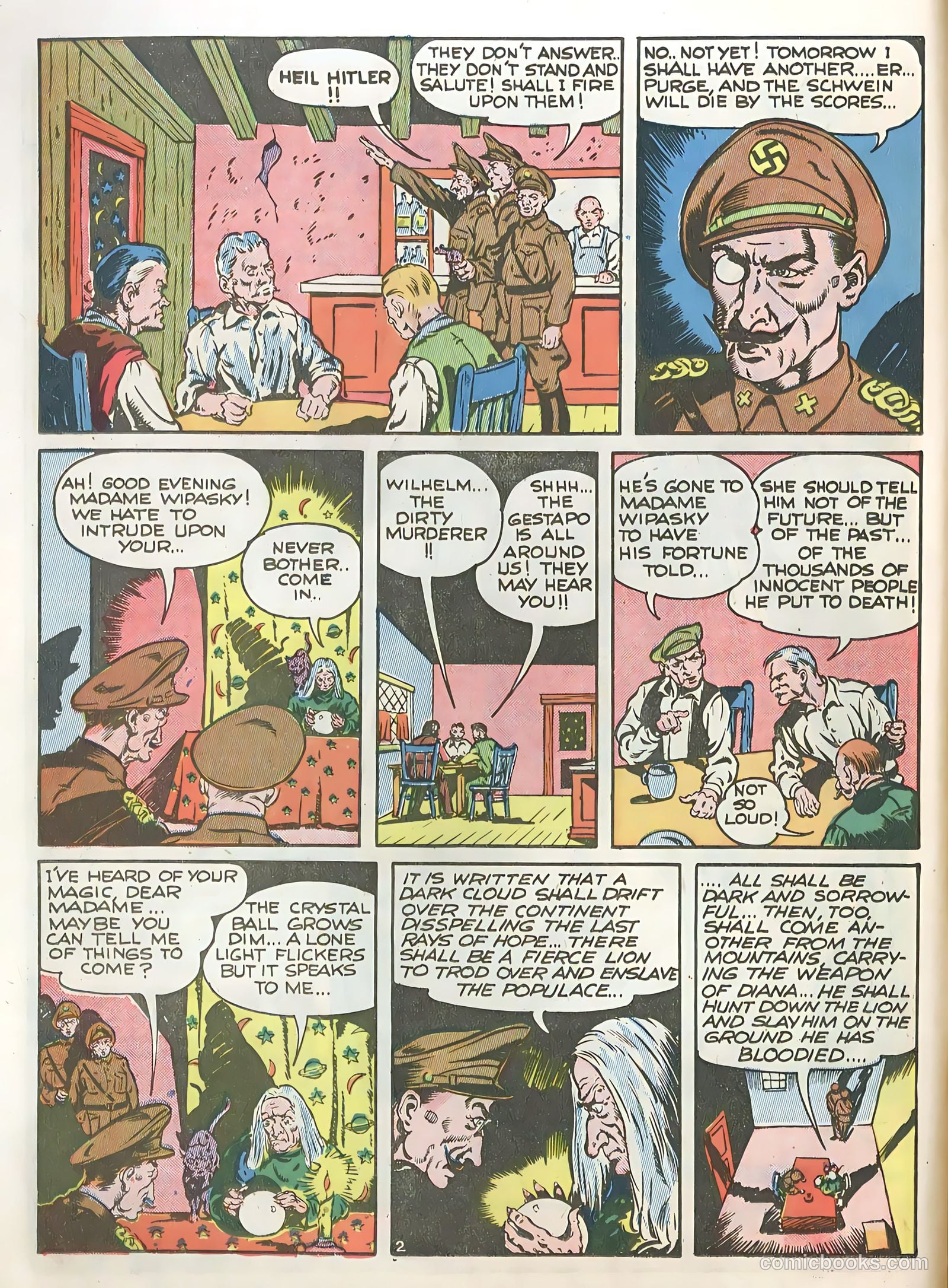 Smash Comics #38 (1942) — page 16 of 68