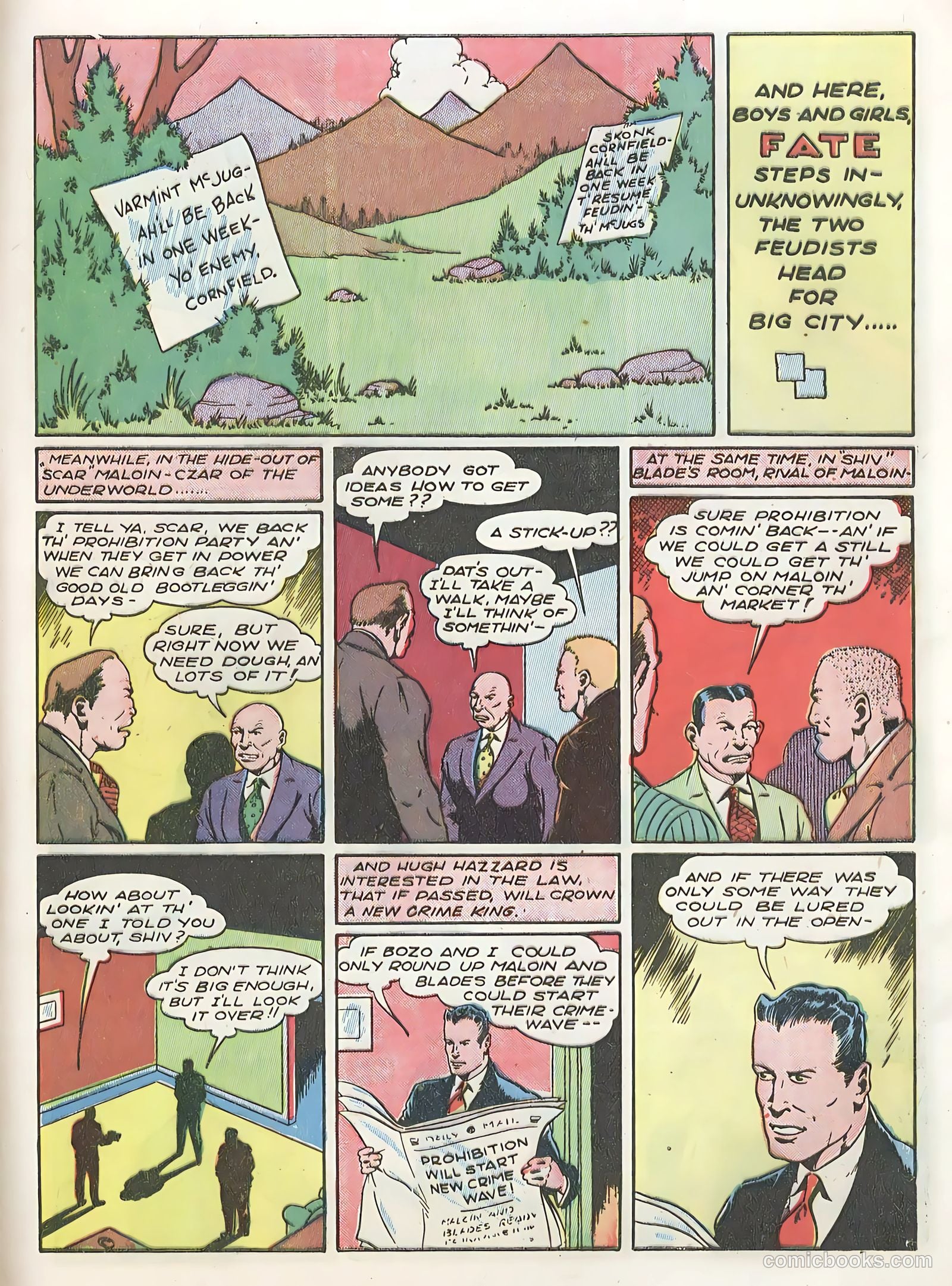 Smash Comics #38 (1942) — page 23 of 68