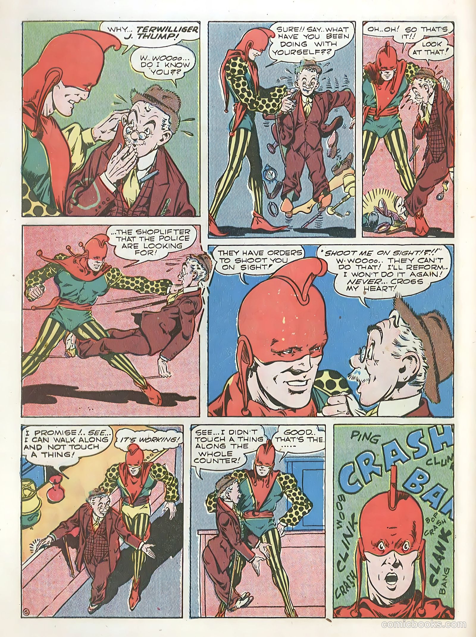 Smash Comics #38 (1942) — page 32 of 68