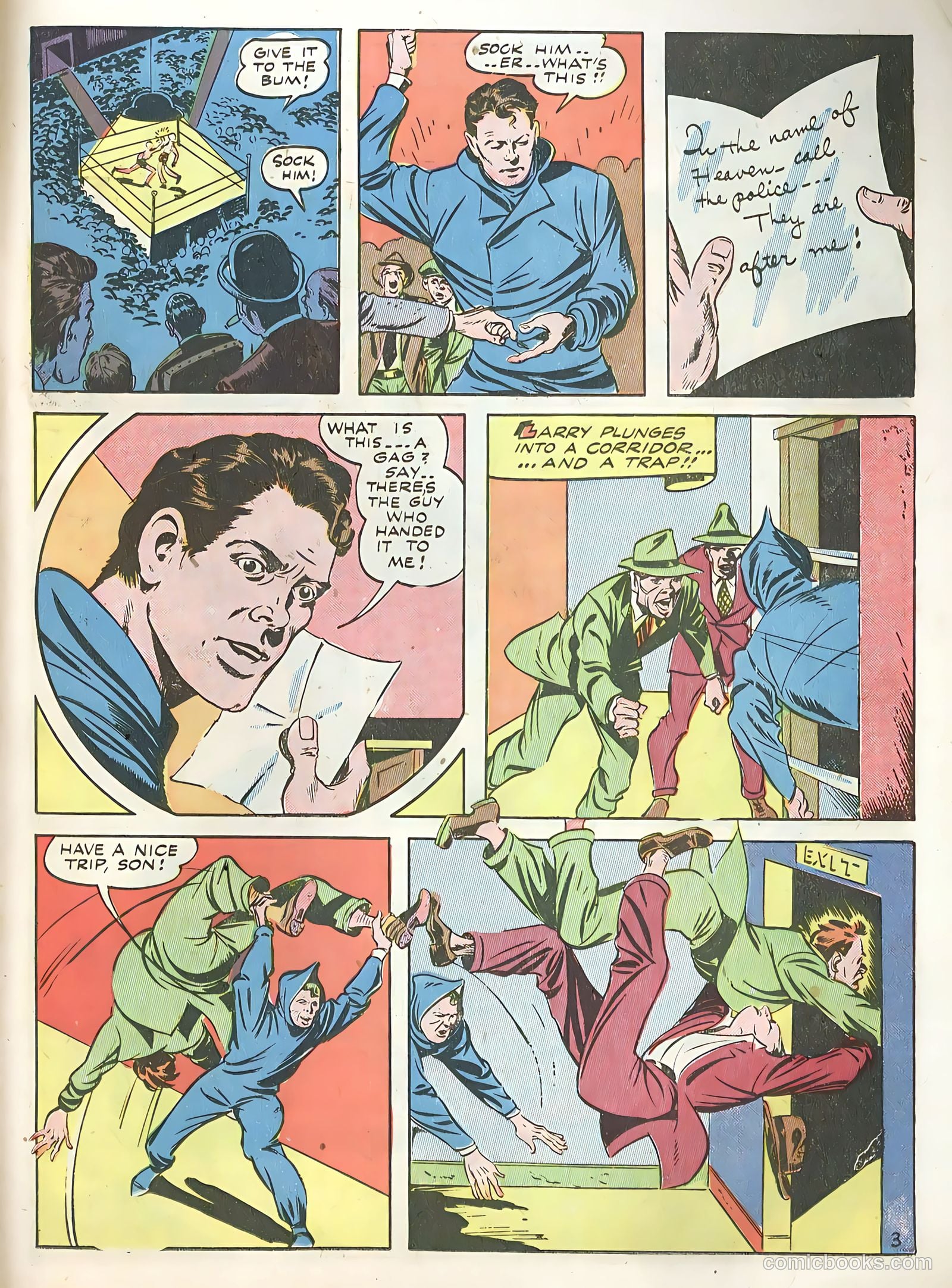 Smash Comics #38 (1942) — page 61 of 68