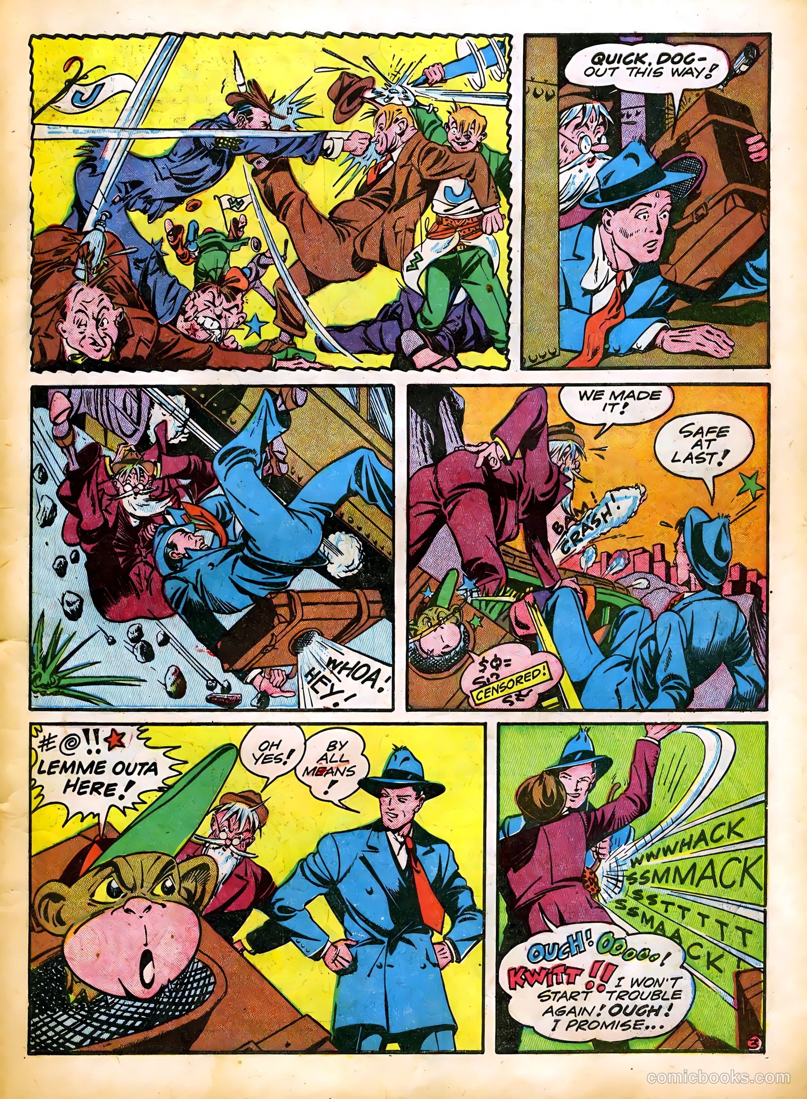 Smash Comics #39 (1943) — page 5 of 69