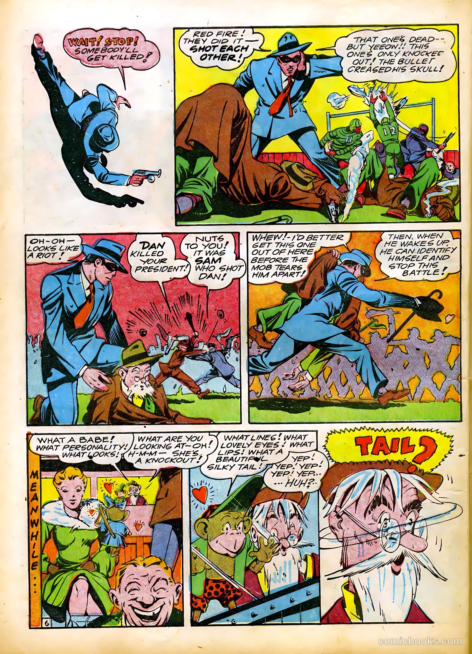 Smash Comics #39 (1943) — page 8 of 69