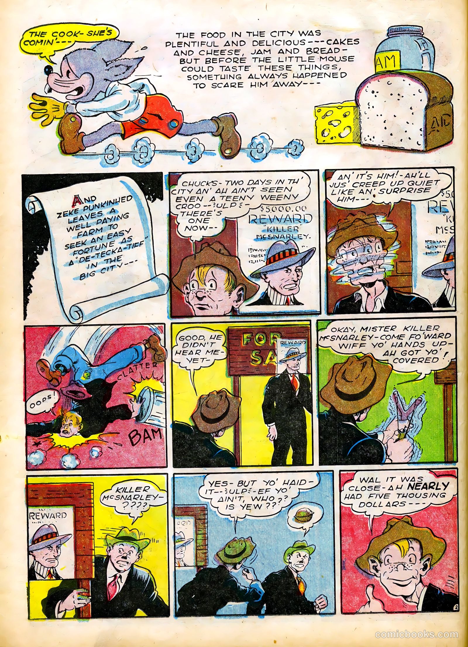 Smash Comics #39 (1943) — page 22 of 69