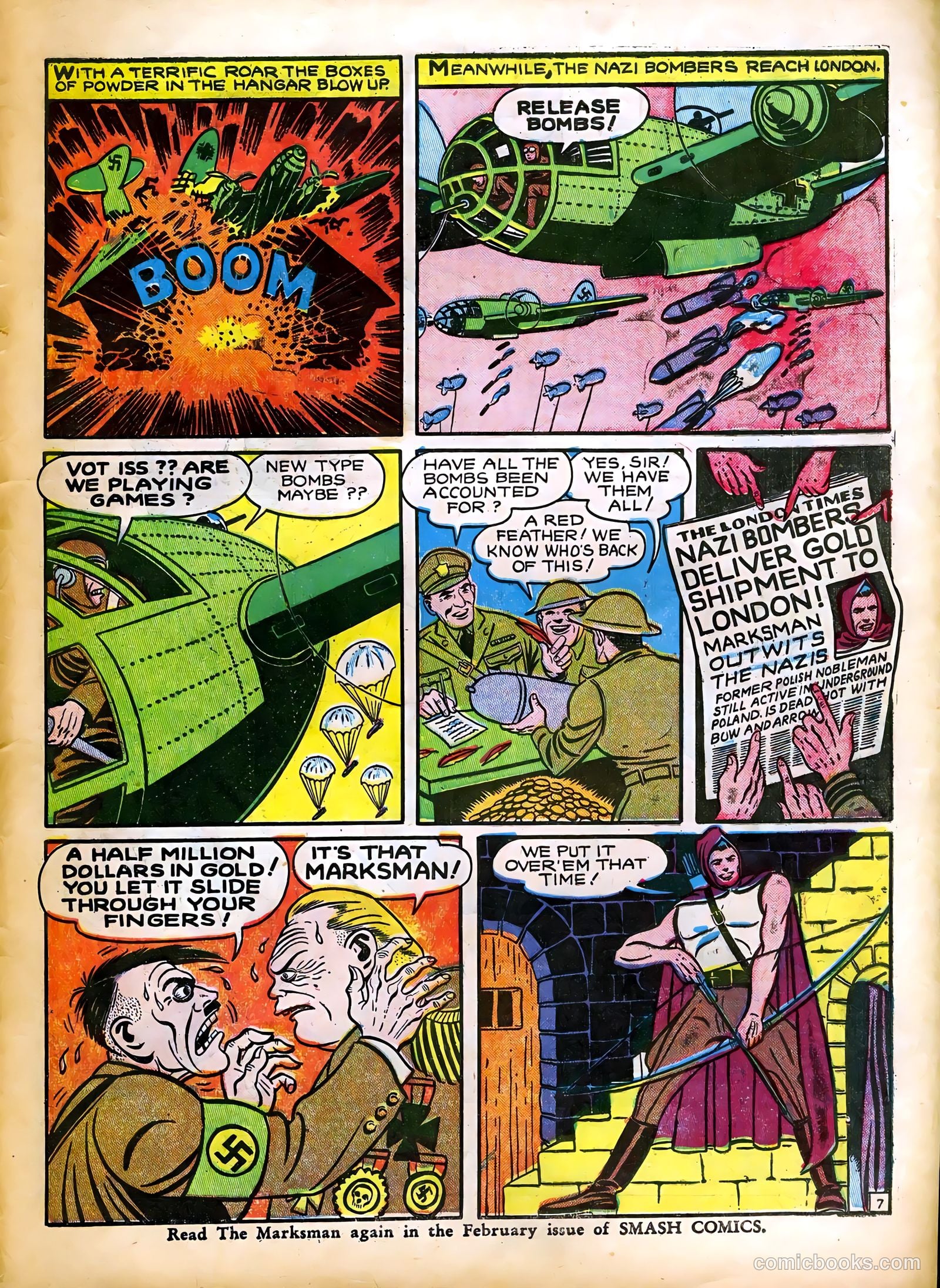 Smash Comics #39 (1943) — page 60 of 69