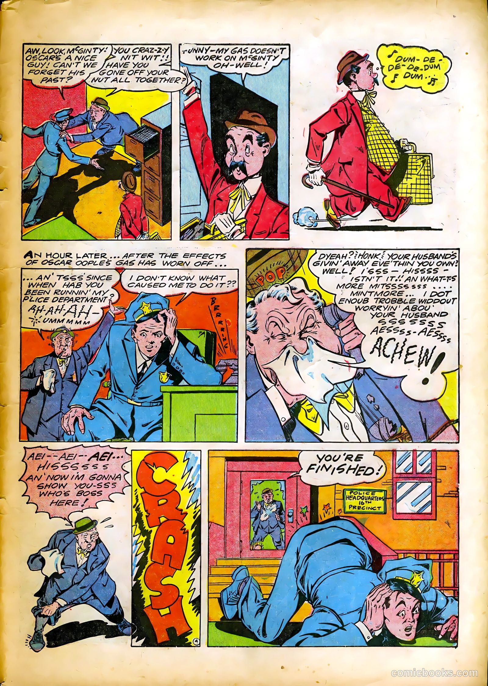 Smash Comics #39 (1943) — page 64 of 69