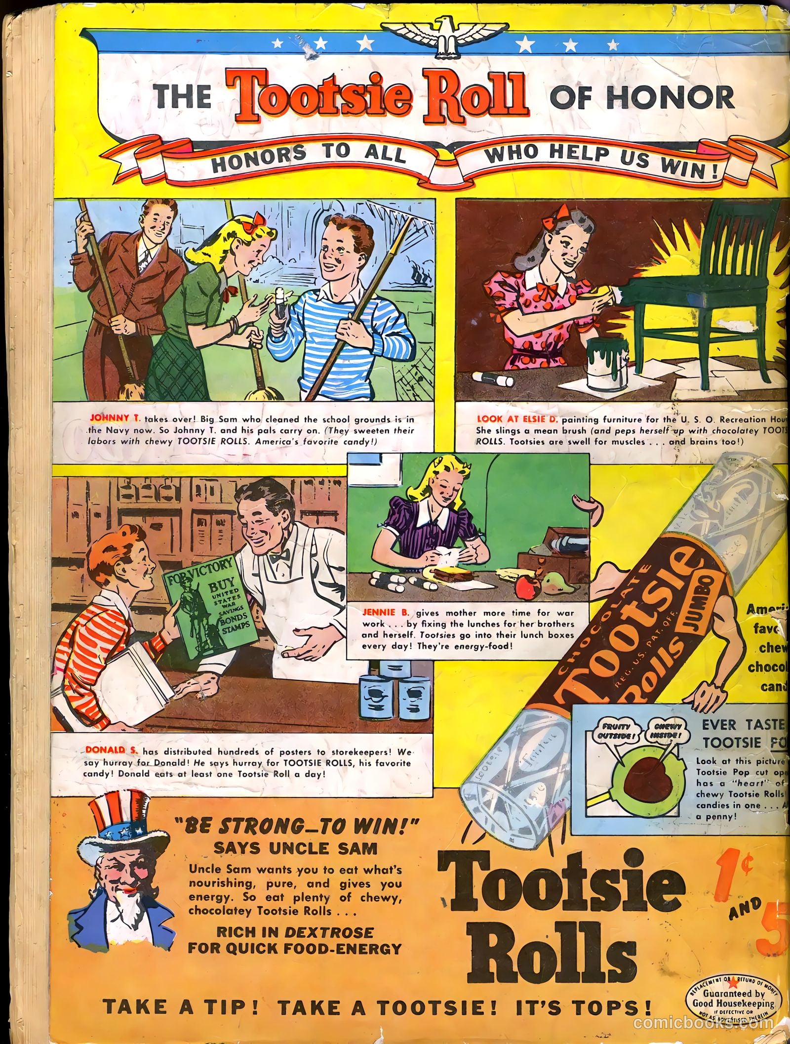 Smash Comics #39 (1943) — page 69 of 69