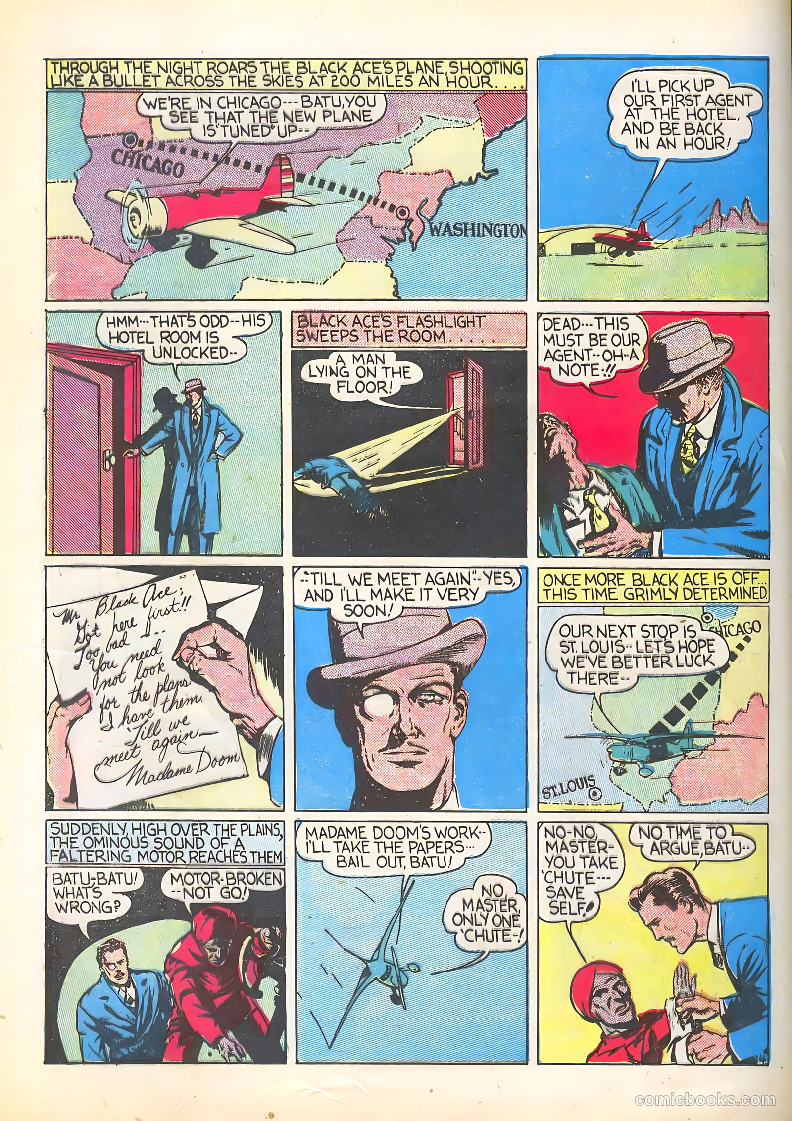 Smash Comics #4 (1939) — page 6 of 68