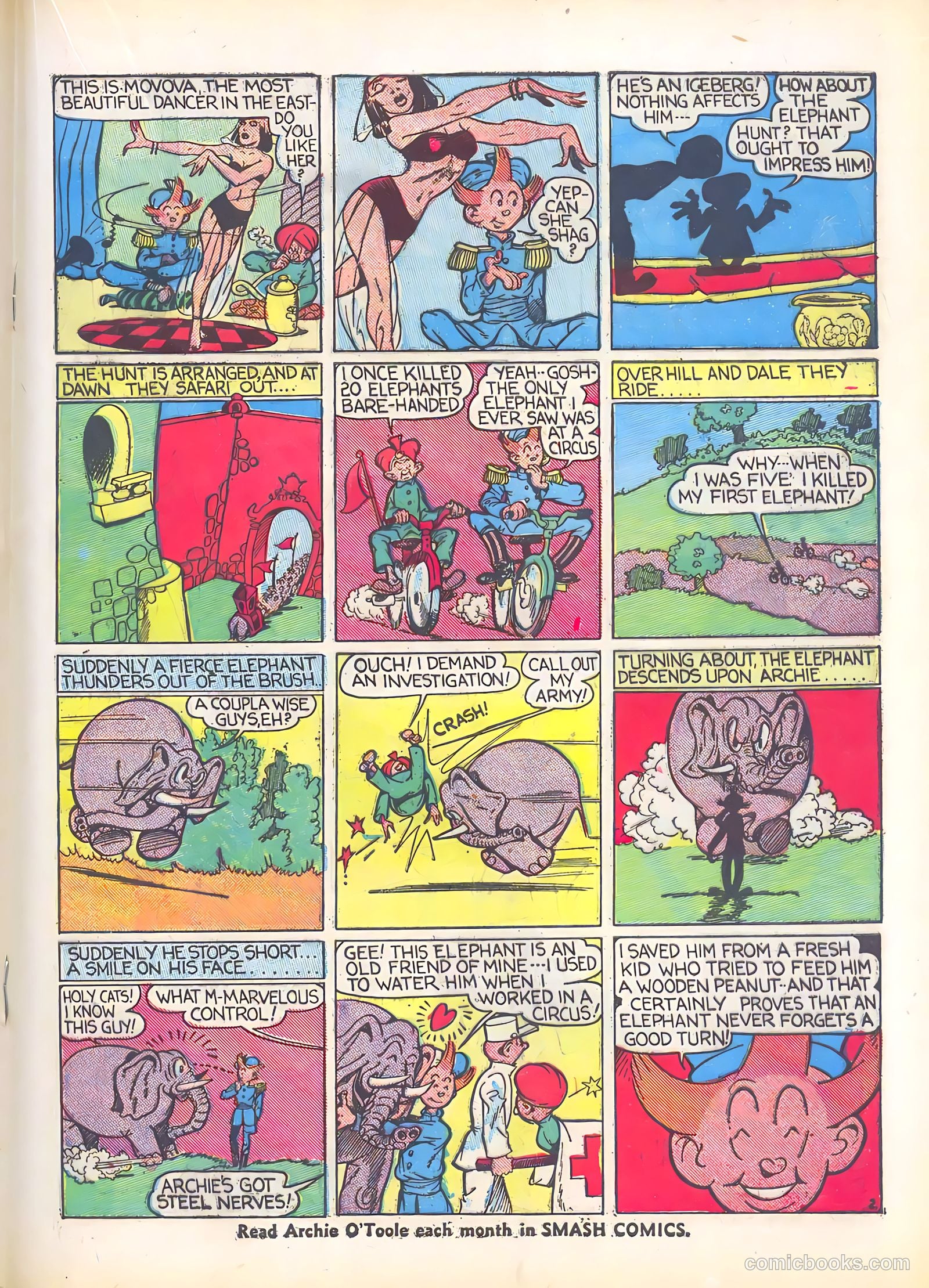 Smash Comics #4 (1939) — page 35 of 68