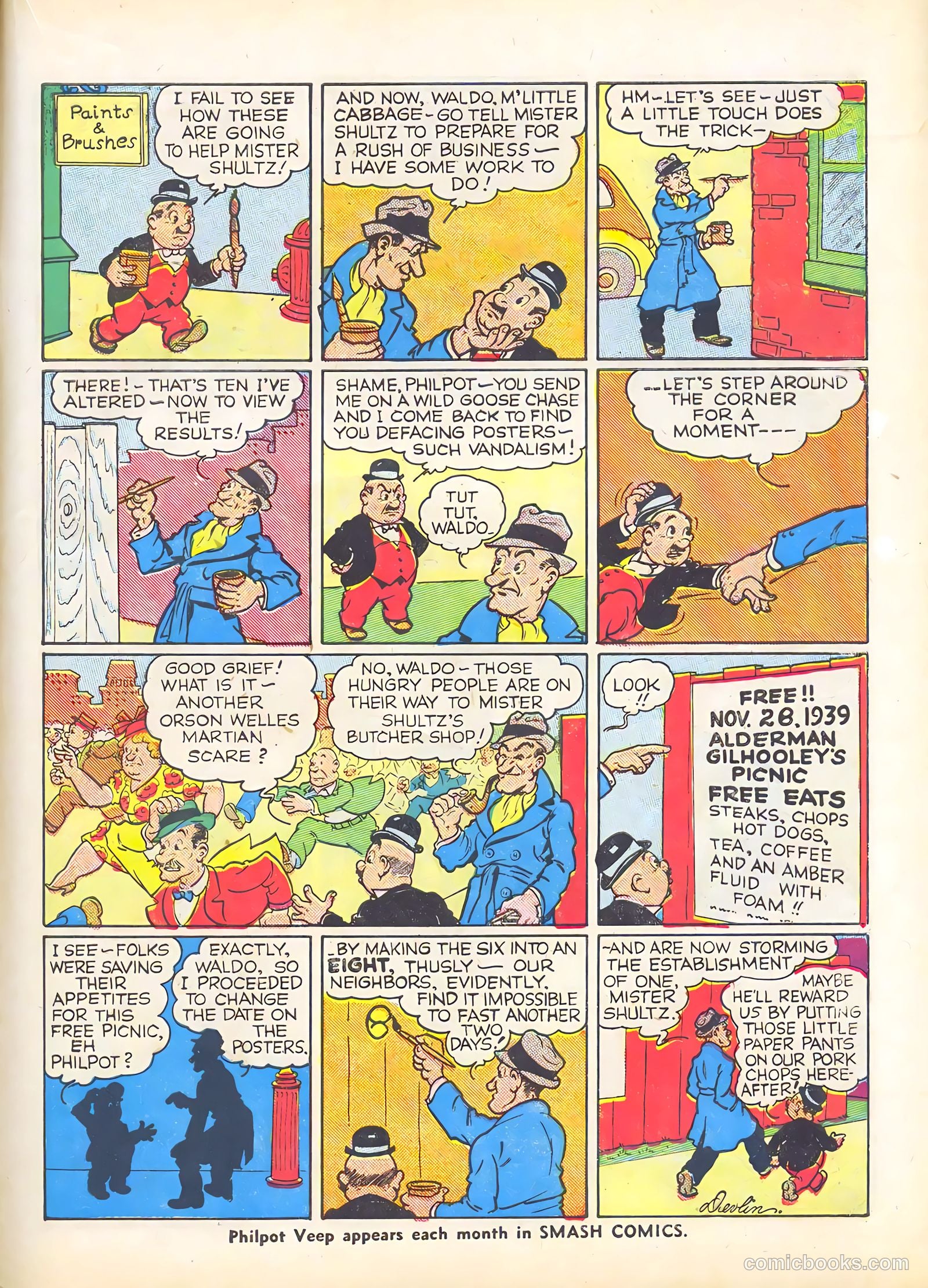 Smash Comics #4 (1939) — page 45 of 68