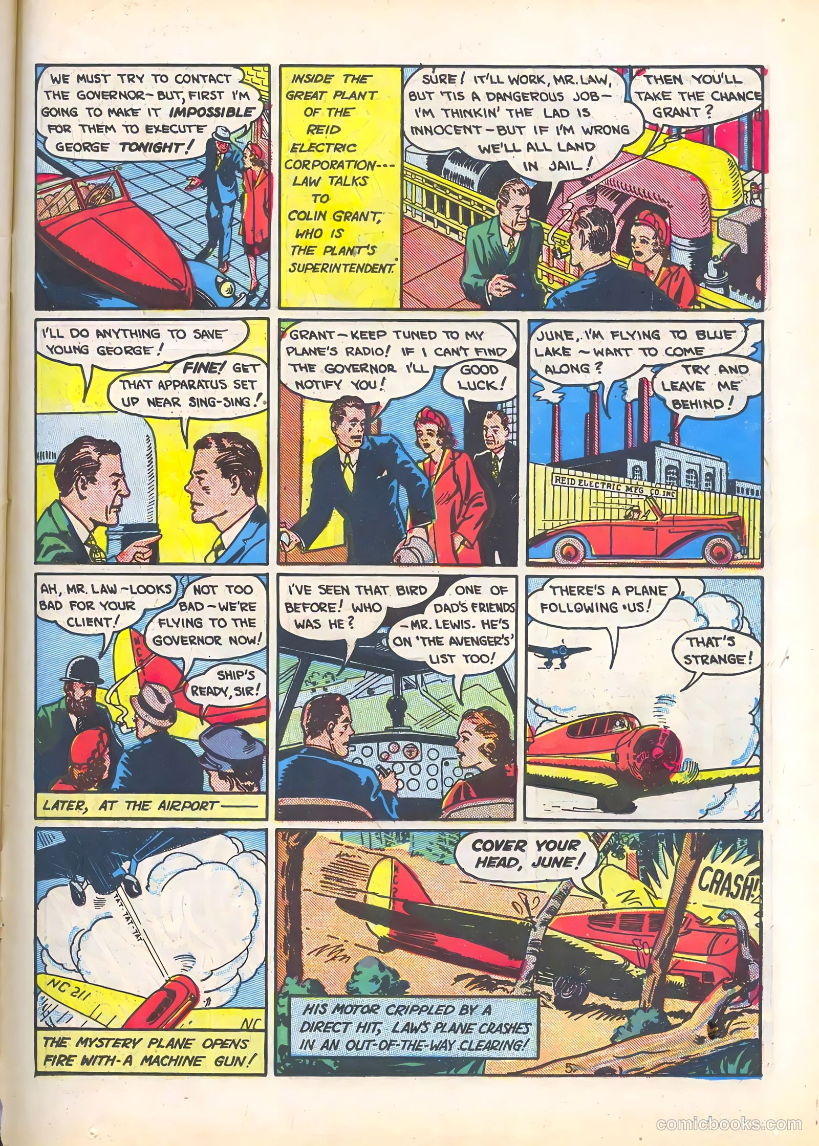 Smash Comics #4 (1939) — page 57 of 68