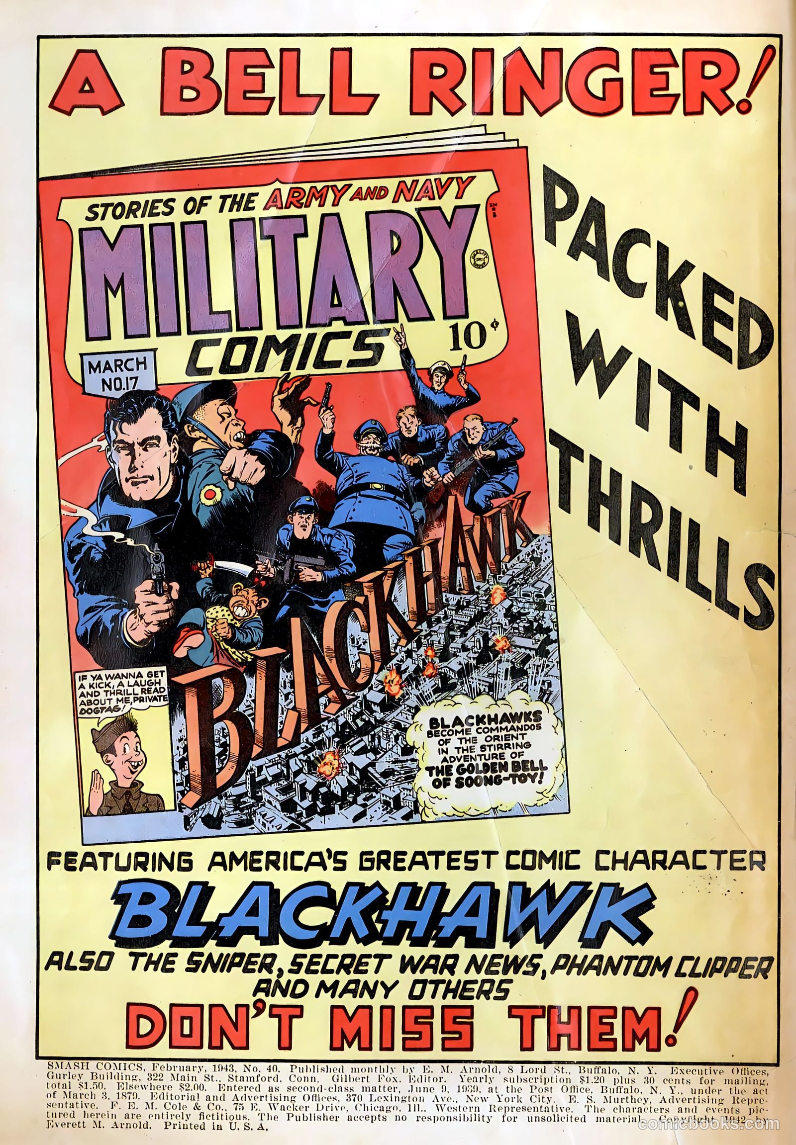 Smash Comics #40 (1943) — page 2 of 68