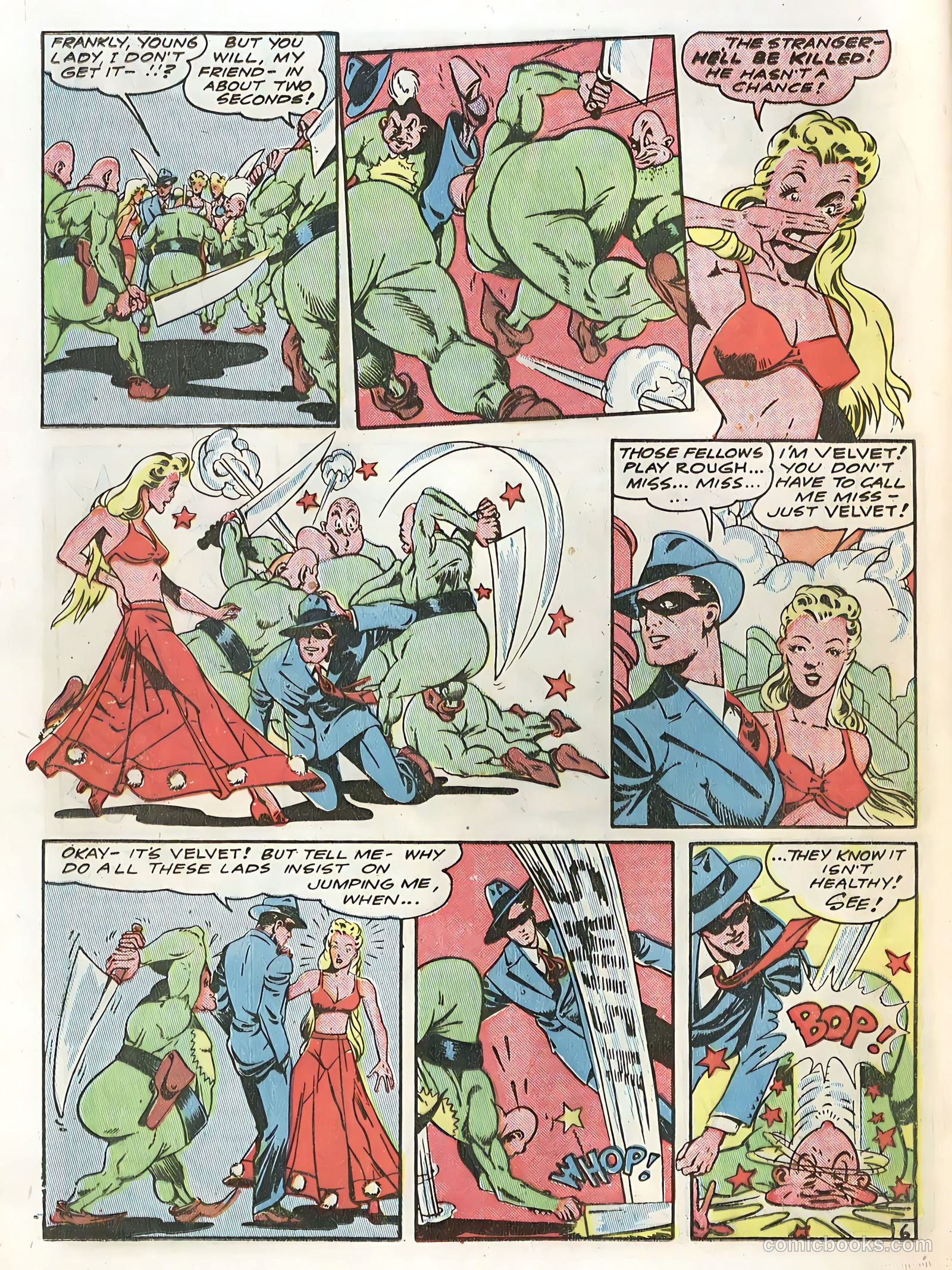 Smash Comics #40 (1943) — page 8 of 68