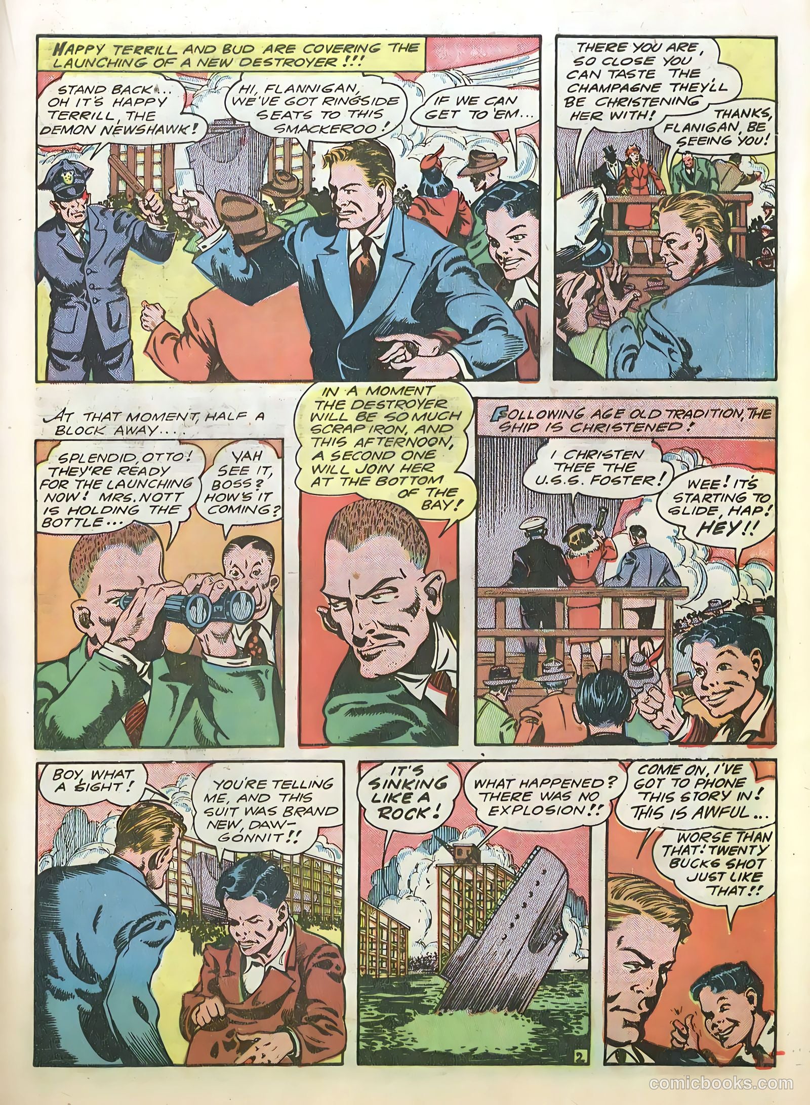Smash Comics #40 (1943) — page 35 of 68