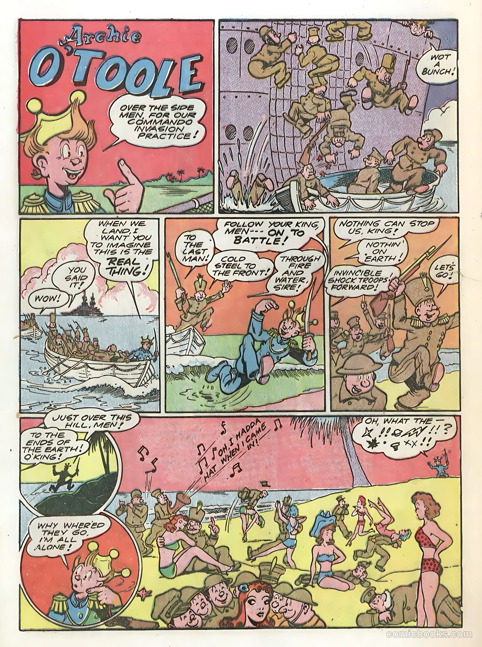 Smash Comics #40 (1943) — page 40 of 68