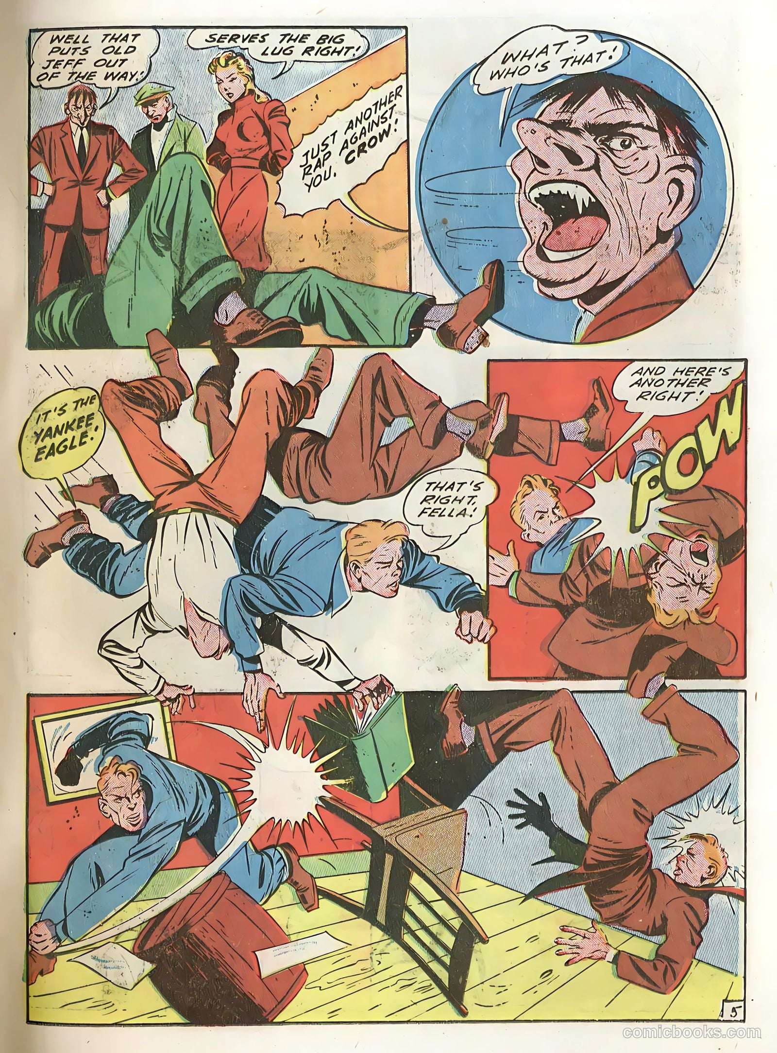 Smash Comics #40 (1943) — page 63 of 68