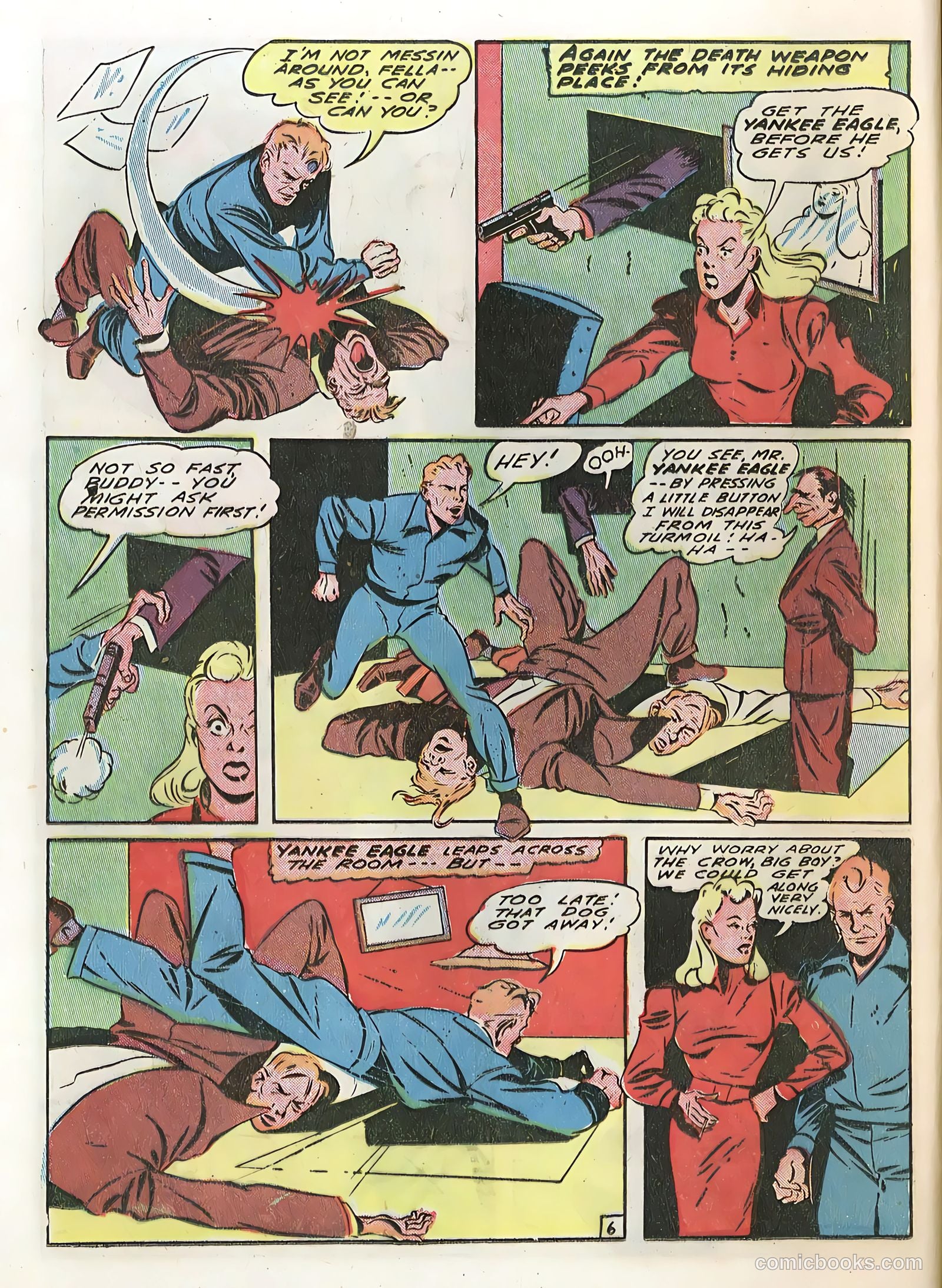 Smash Comics #40 (1943) — page 64 of 68