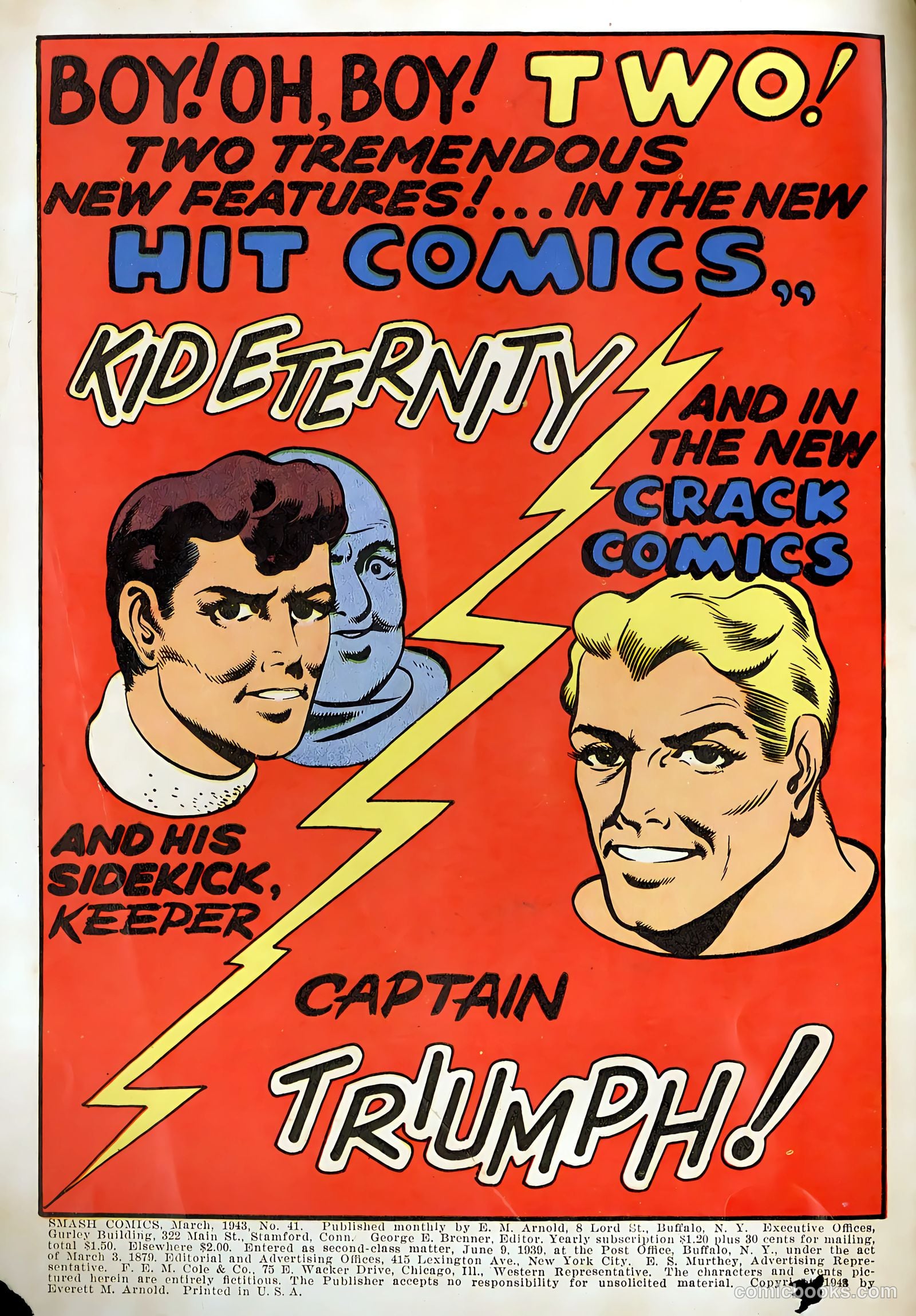 Smash Comics #41 (1943) — page 2 of 68