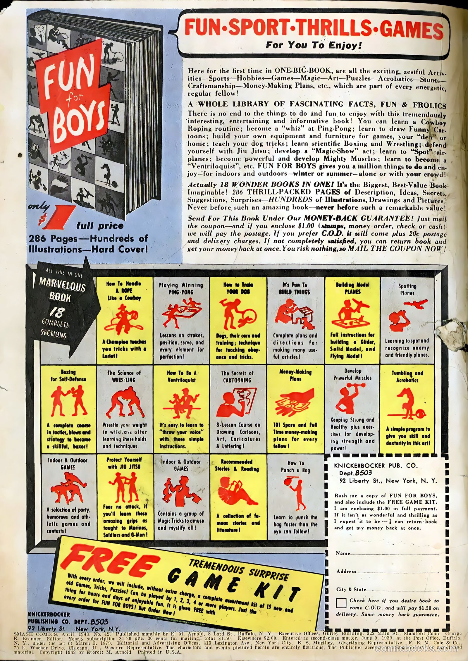 Smash Comics #42 (1943) — page 2 of 68