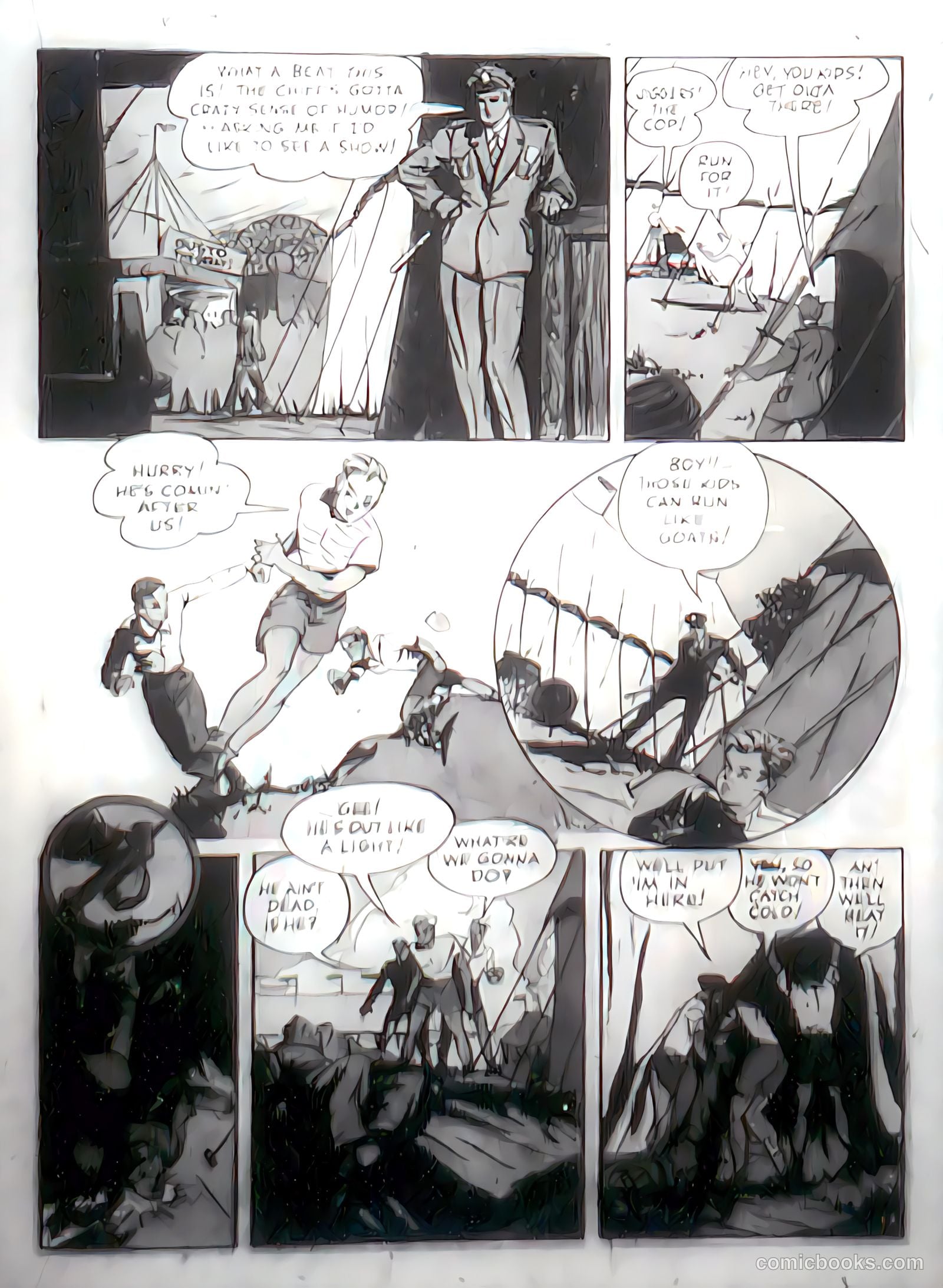 Smash Comics #42 (1943) — page 35 of 68