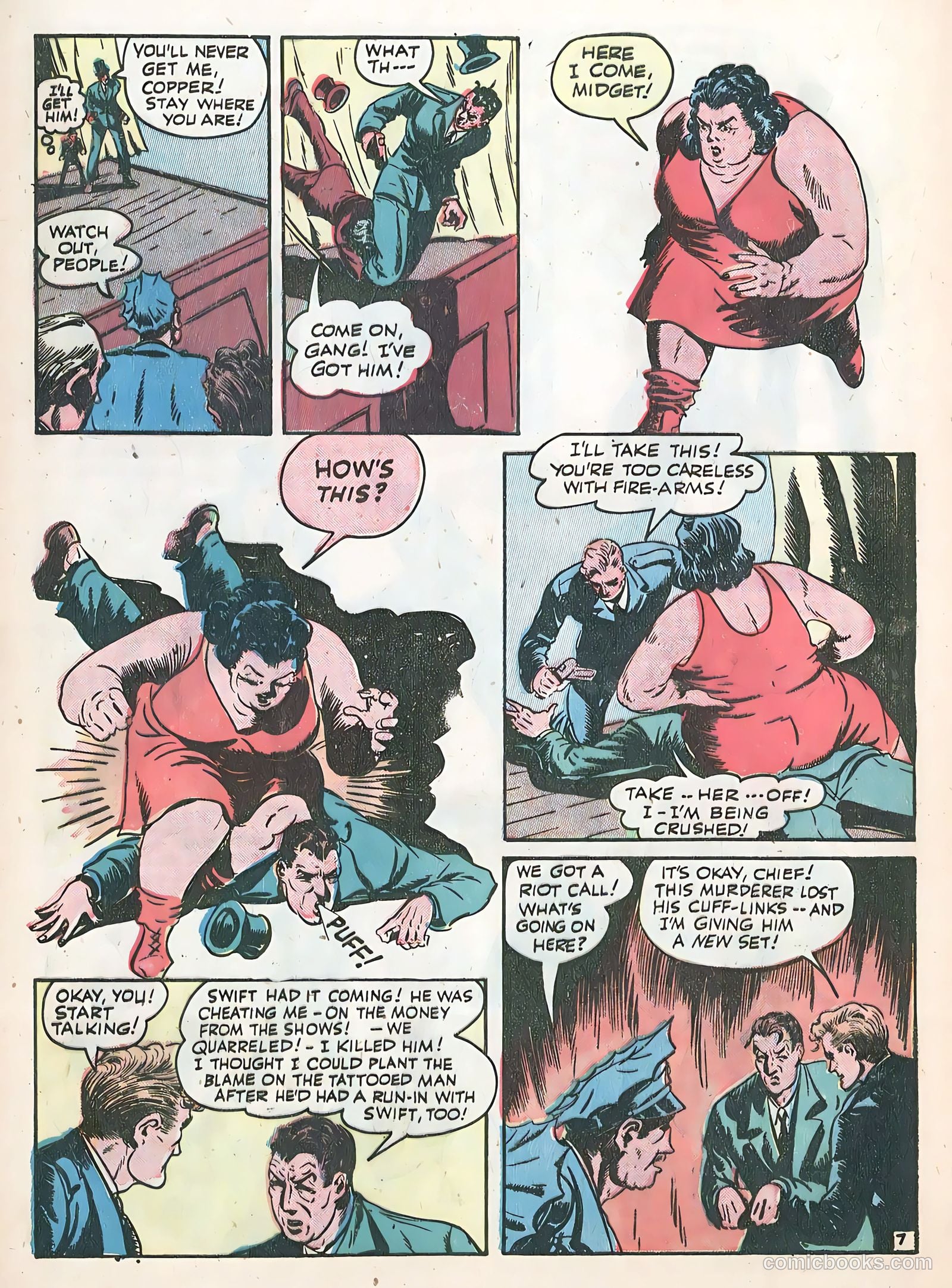 Smash Comics #42 (1943) — page 40 of 68