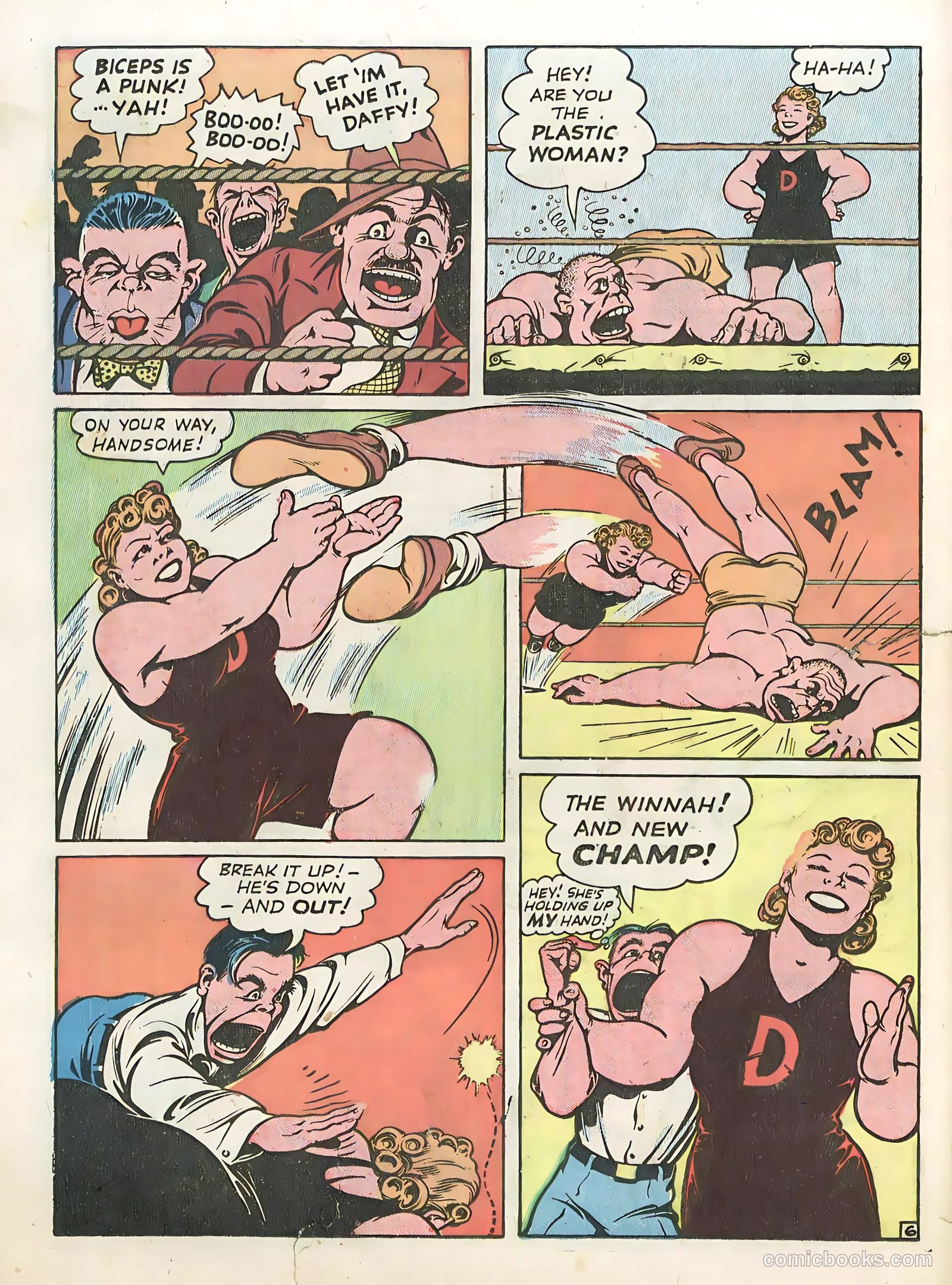 Smash Comics #42 (1943) — page 58 of 68