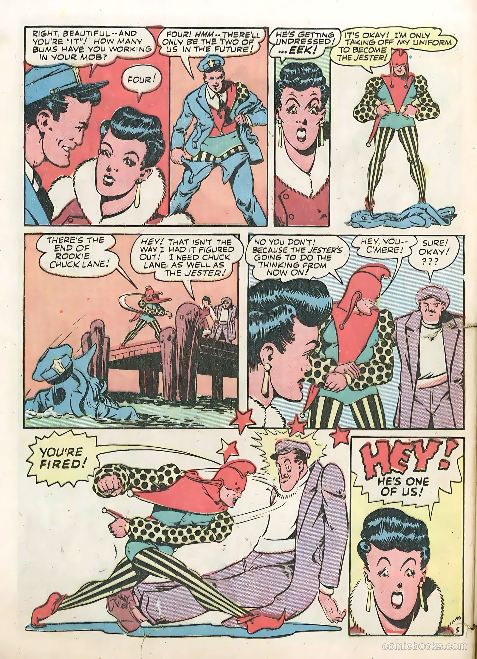 Smash Comics #42 (1943) — page 64 of 68