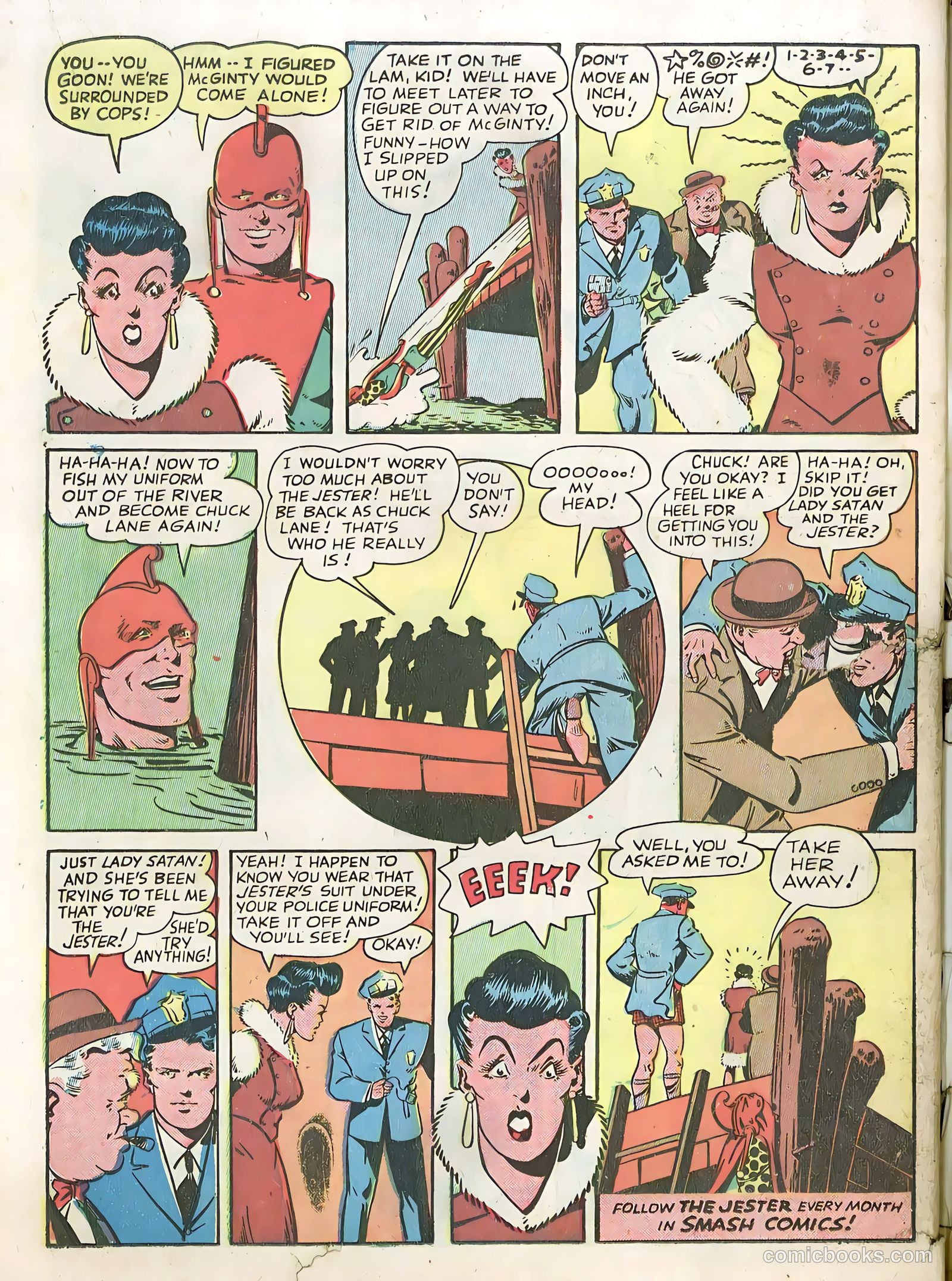 Smash Comics #42 (1943) — page 66 of 68