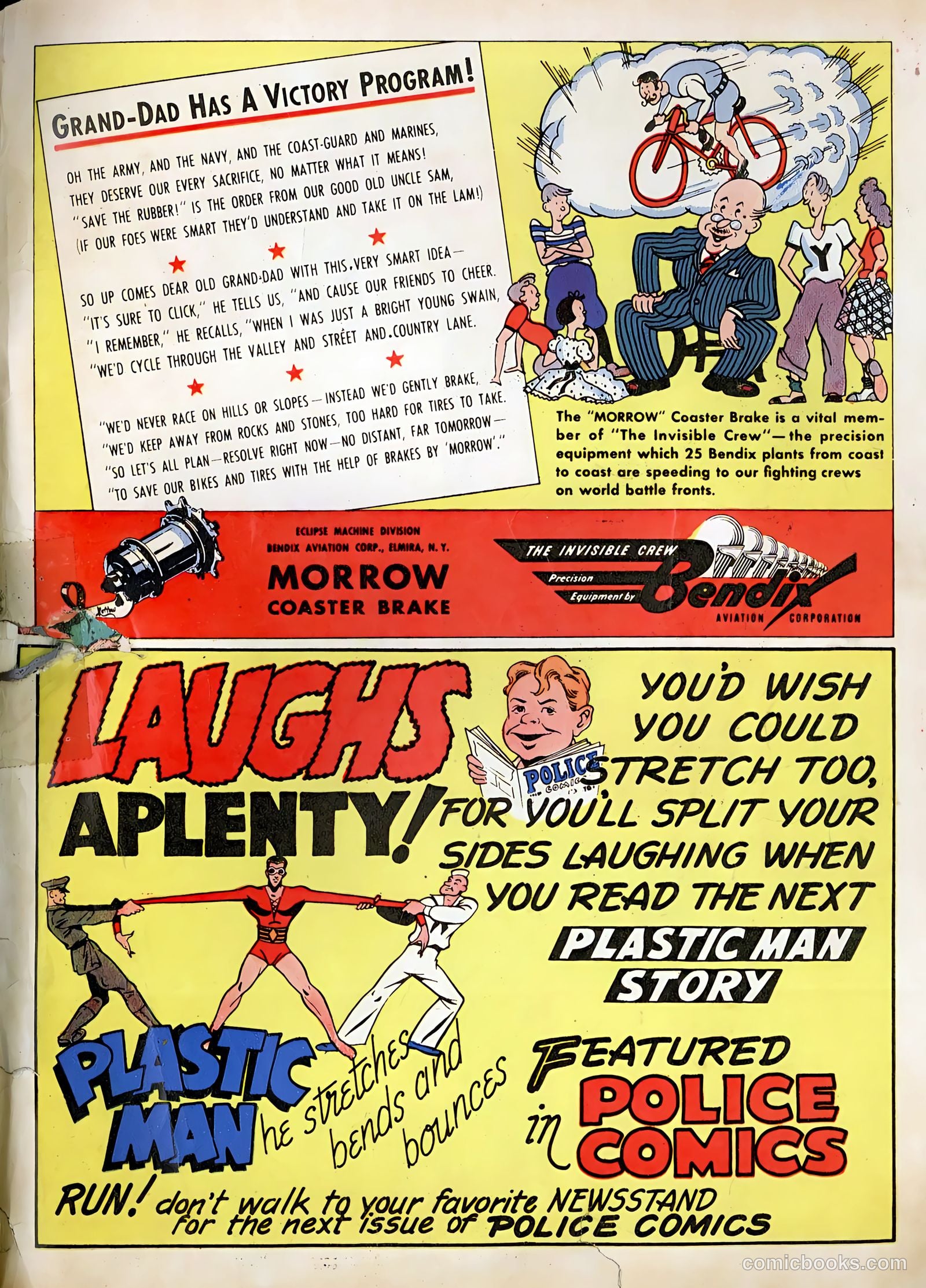 Smash Comics #42 (1943) — page 67 of 68